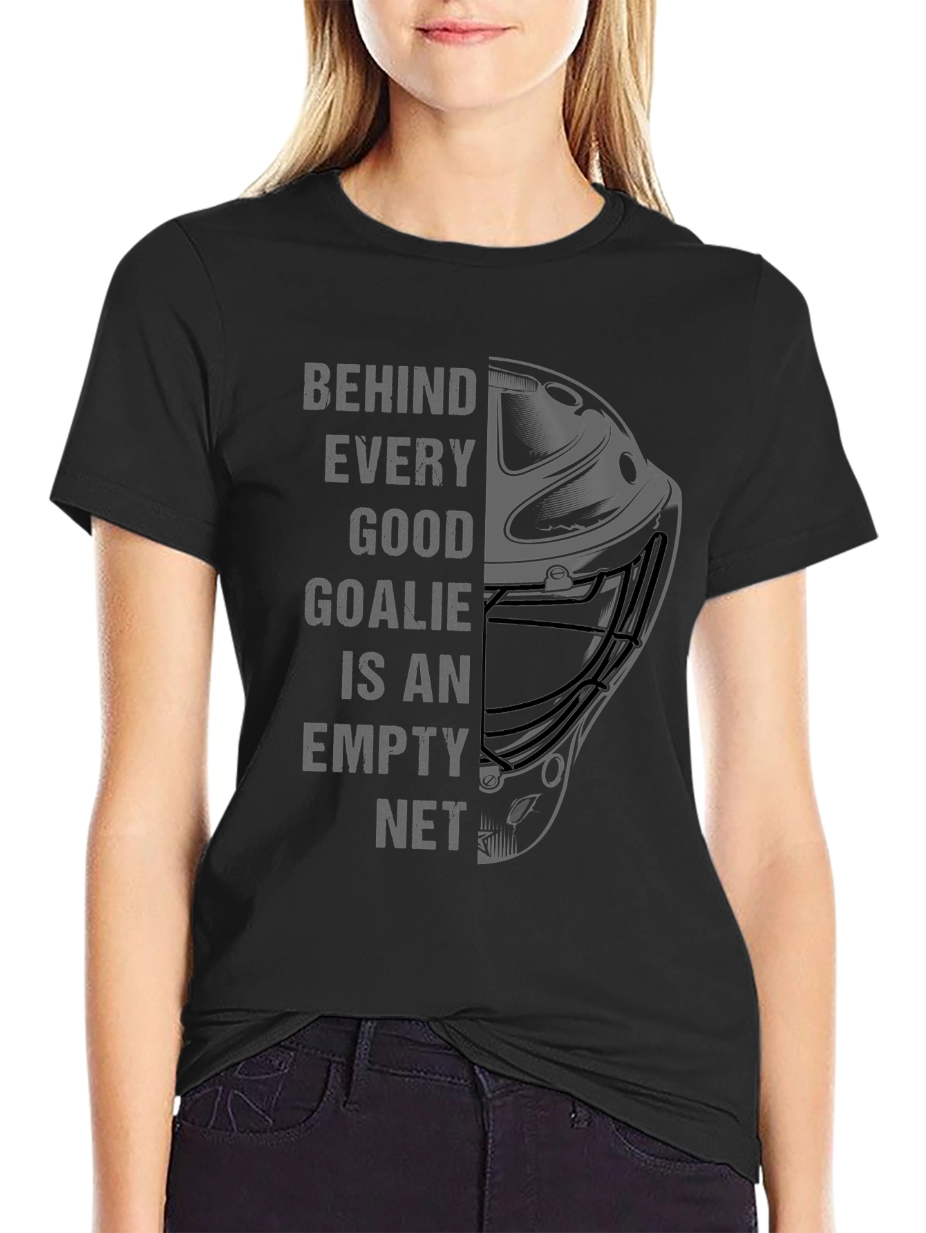 Hockey Goalie Humor T-Shirt