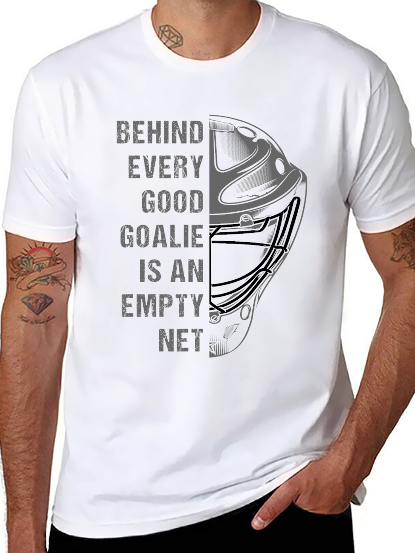 Hockey Goalie Humor T-Shirt