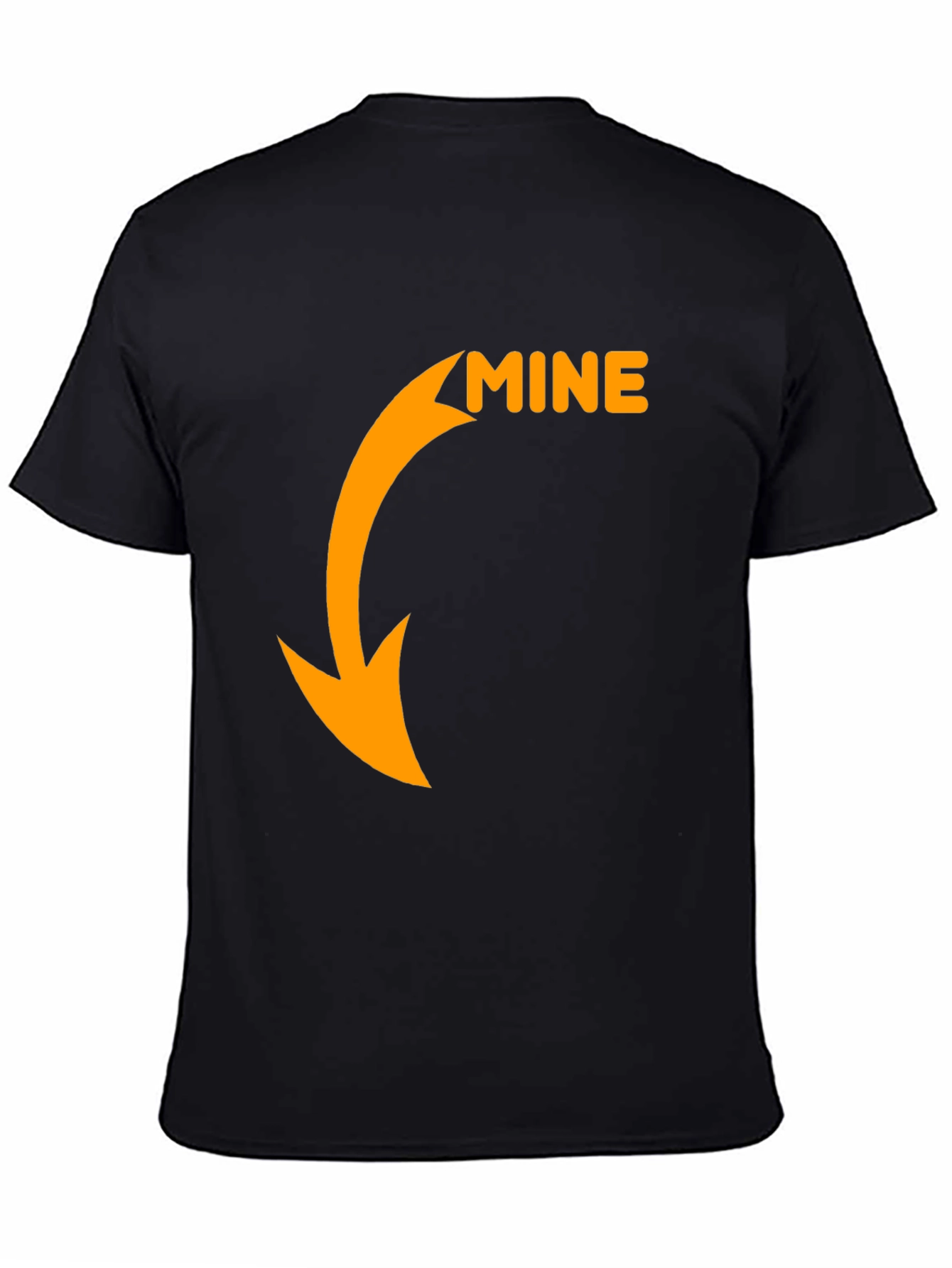 Mine Graphic T-Shirt - Black Cotton Tee
