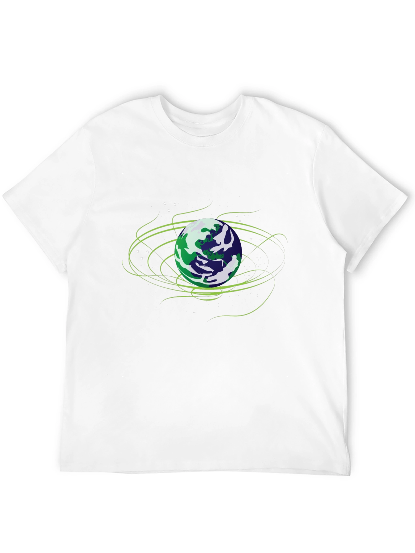 Earth Graphic Black T-Shirt