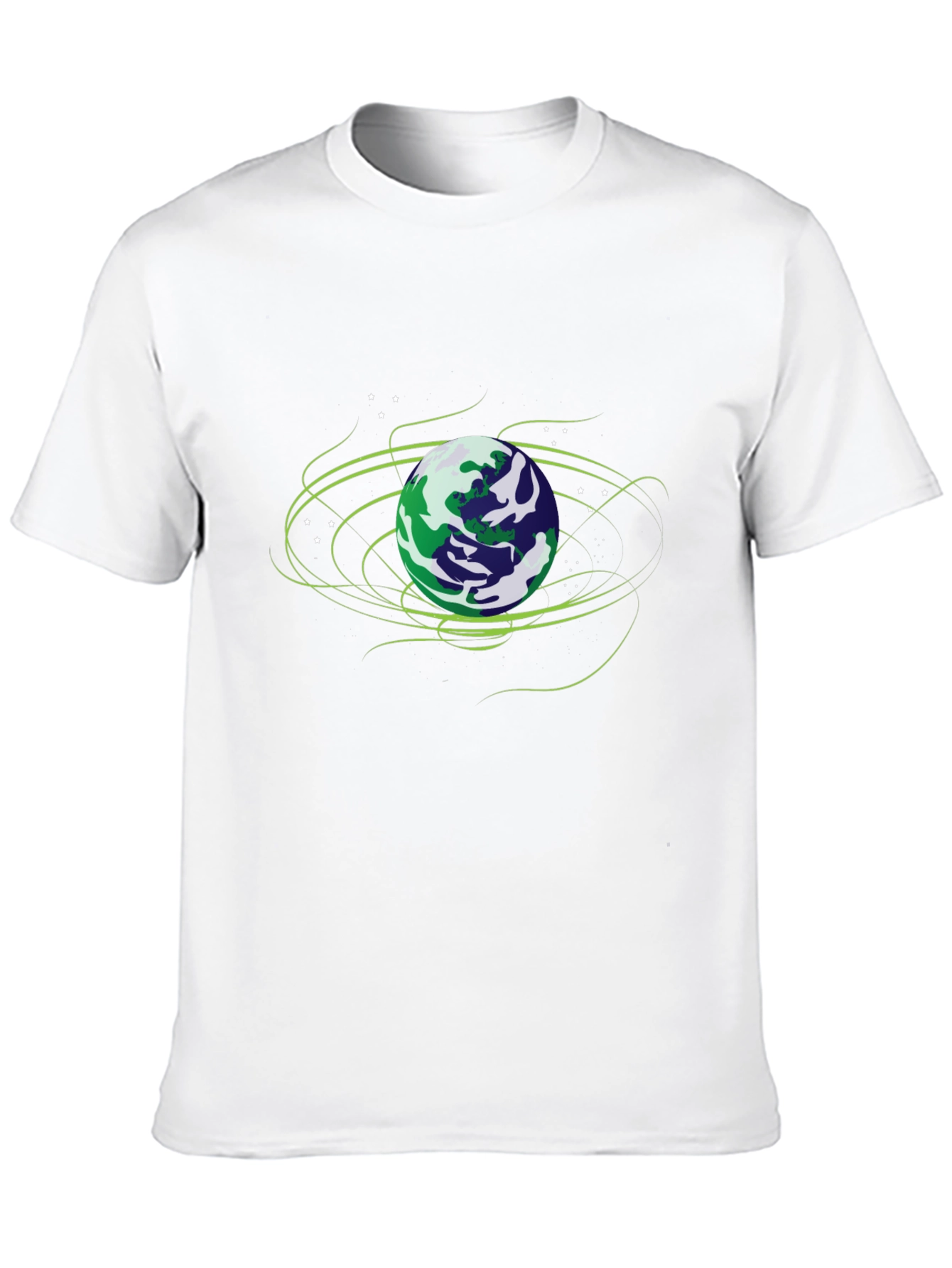Earth Graphic Black T-Shirt