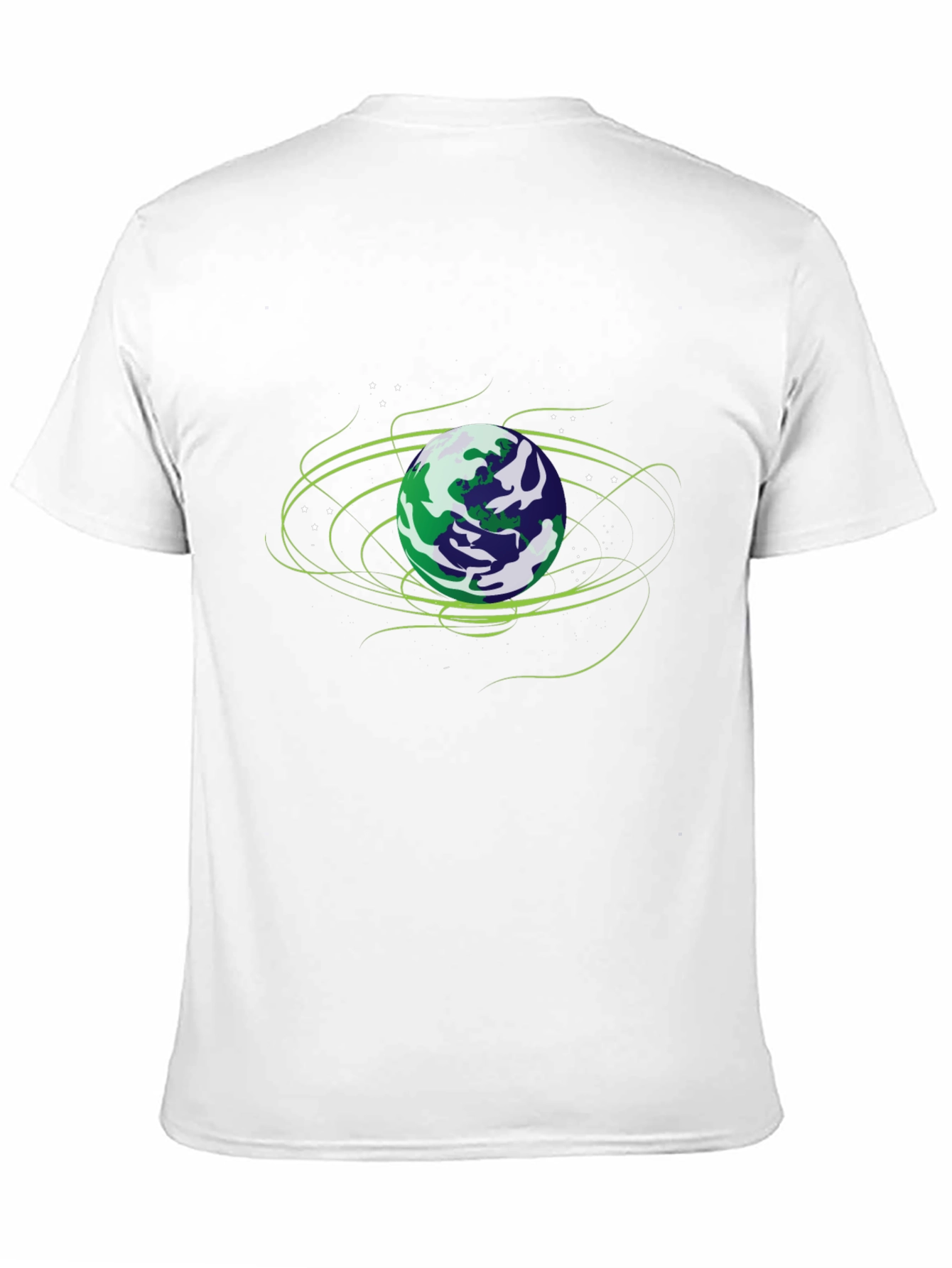Earth Graphic Black T-Shirt