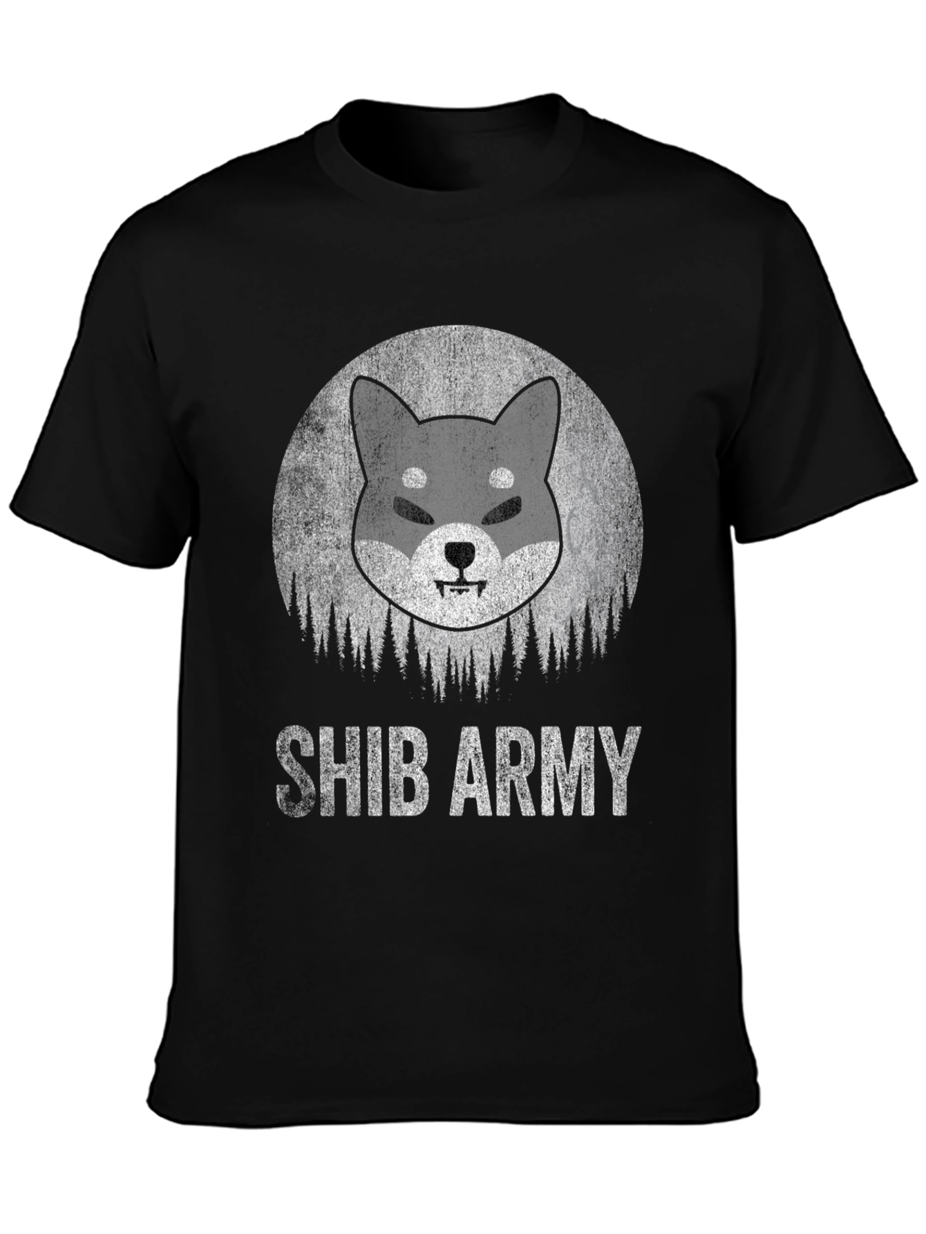 Shiba Inu Army Graphic T-Shirt