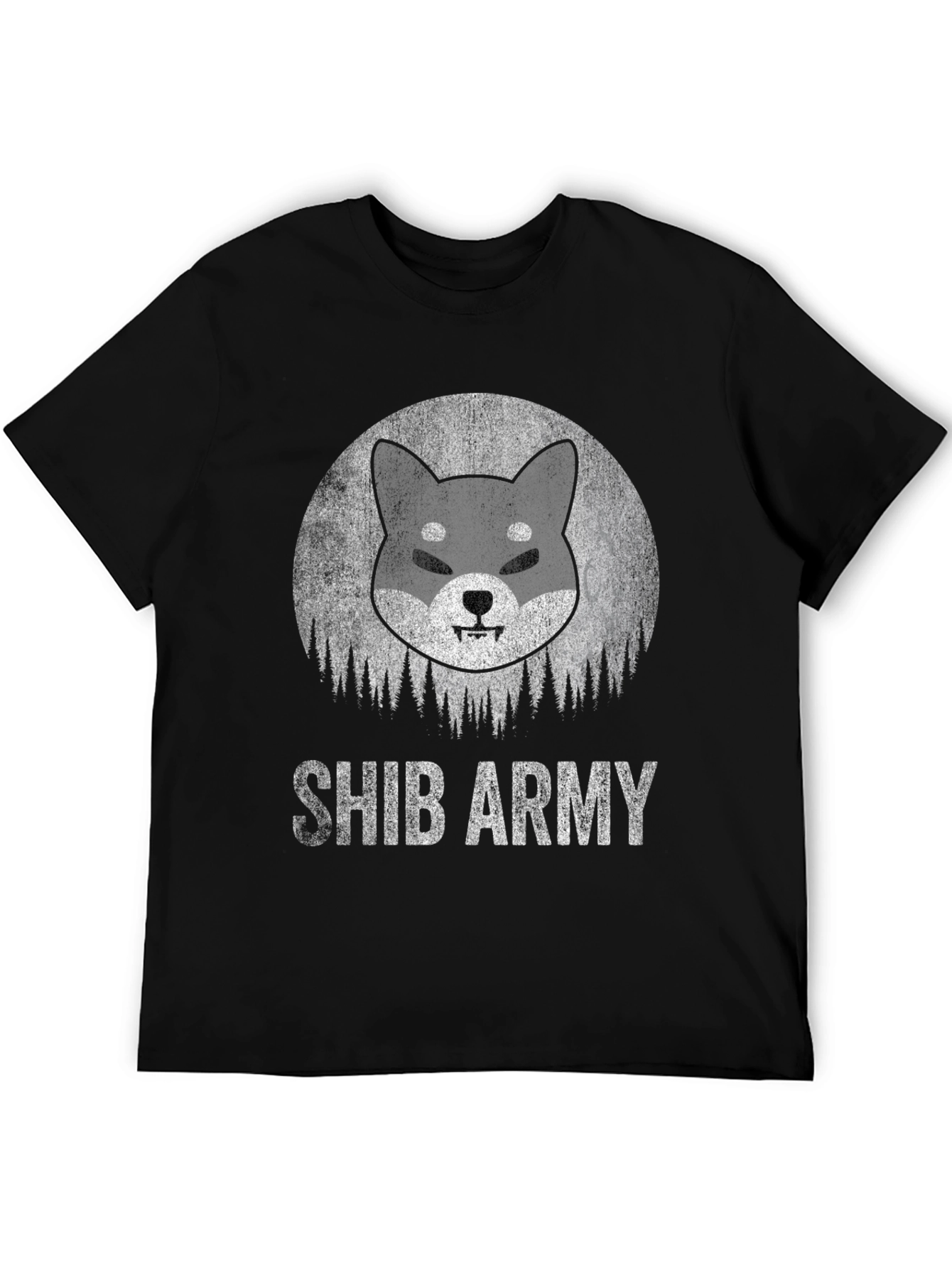 Shiba Inu Army Graphic T-Shirt