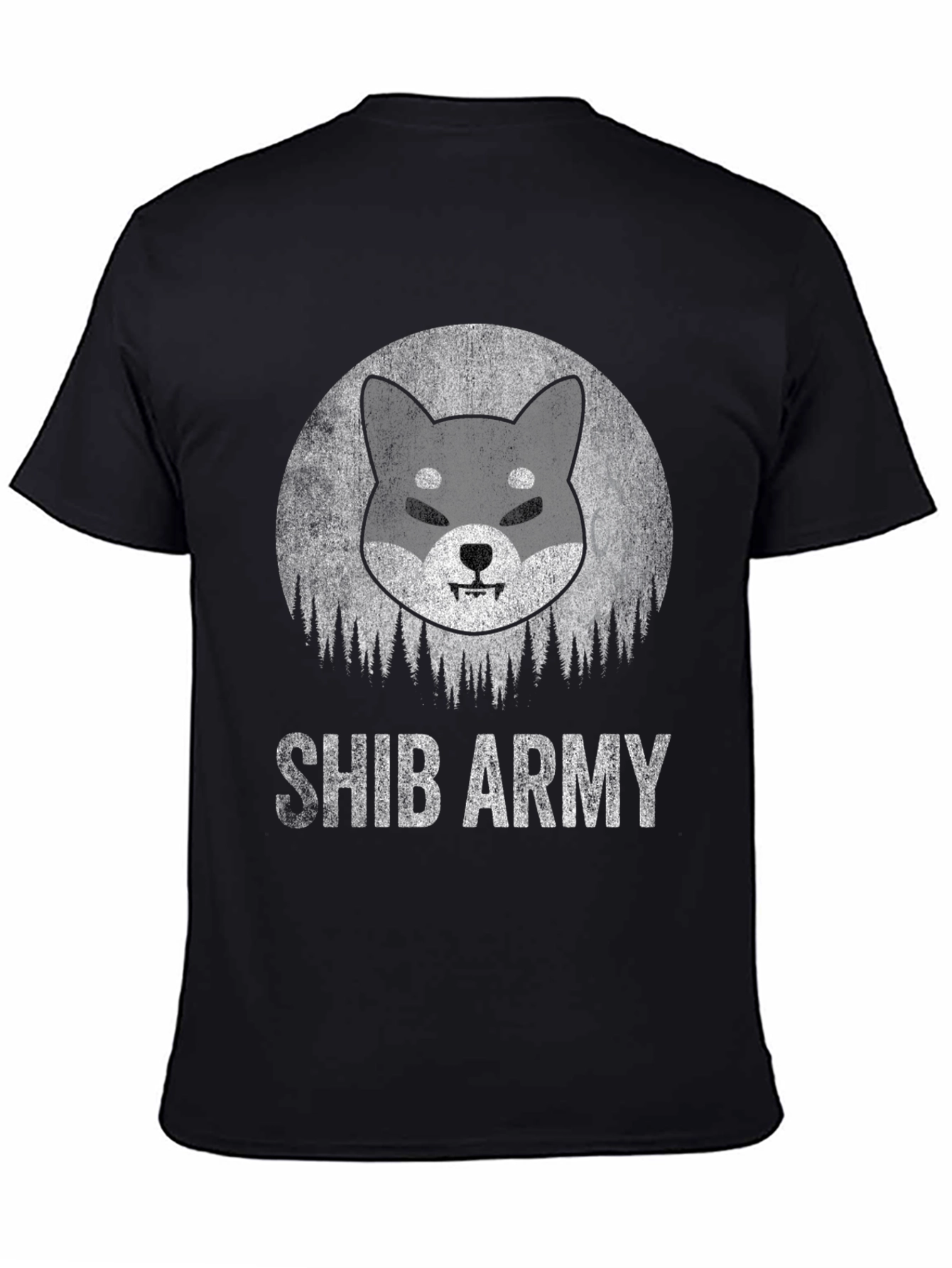 Shiba Inu Army Graphic T-Shirt