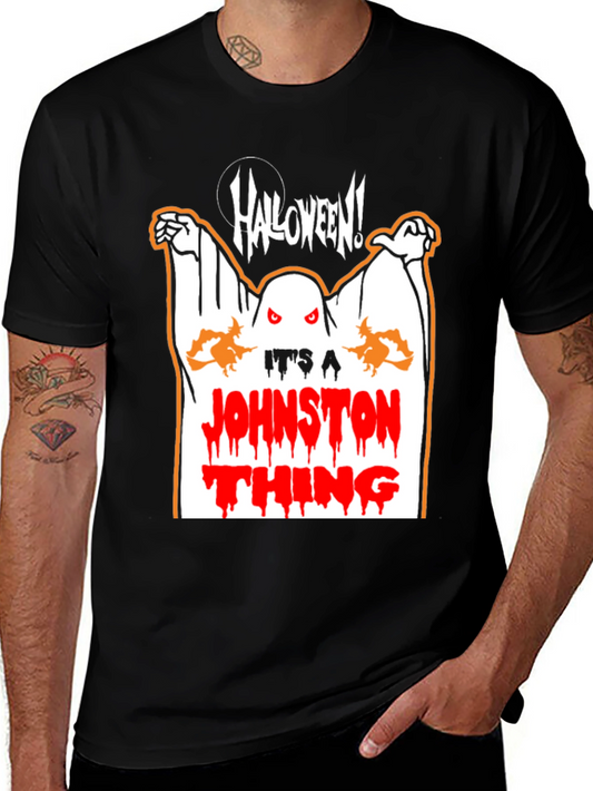 Halloween Johnston Thing Graphic T-Shirt