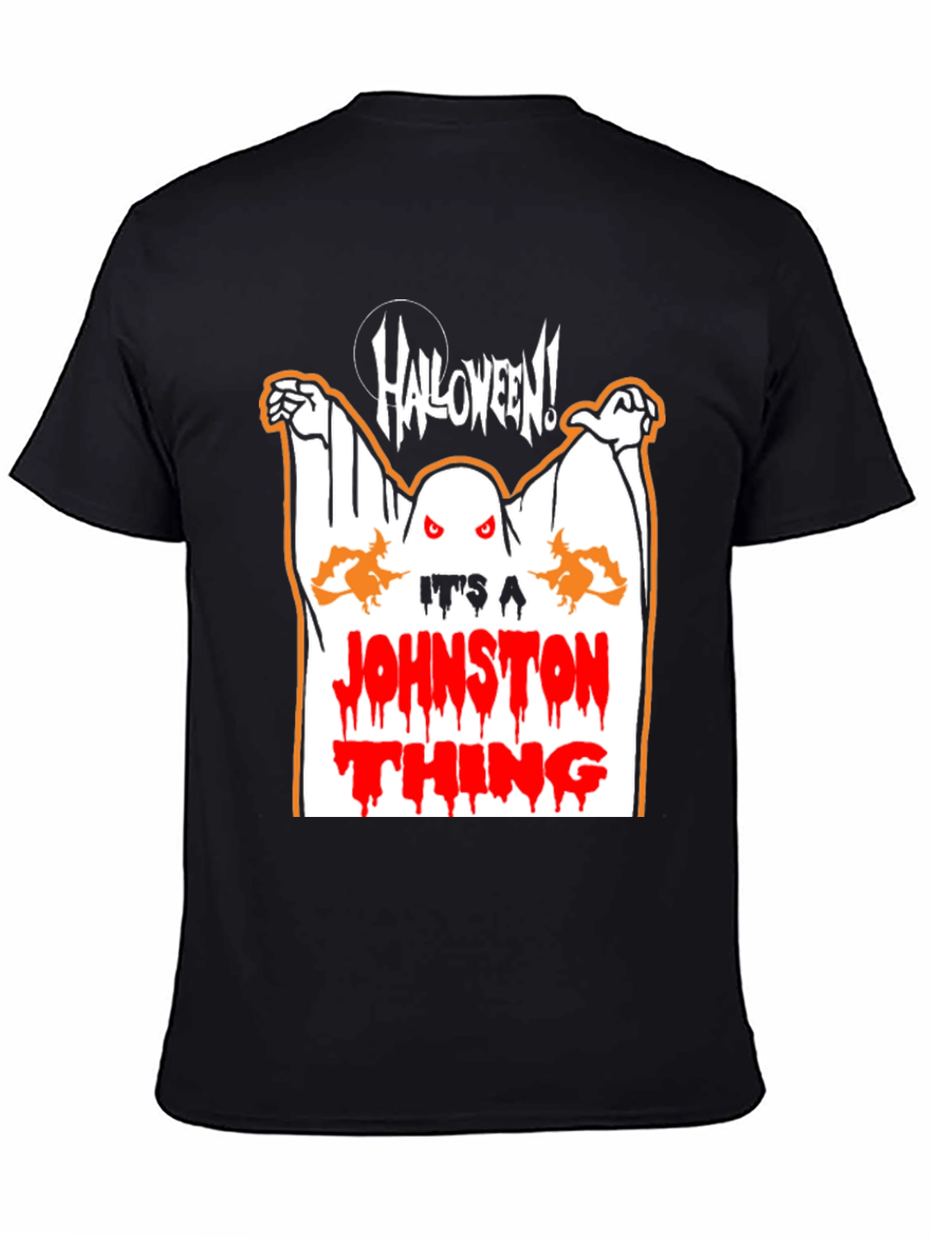 Halloween Johnston Thing Graphic T-Shirt