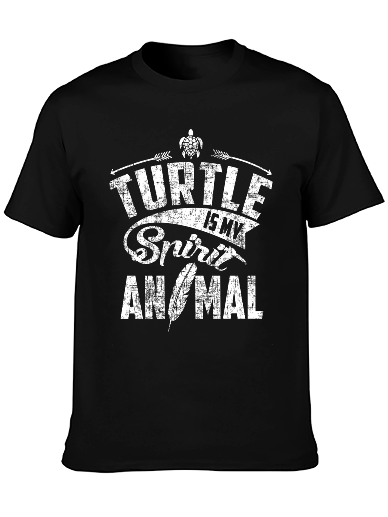 Turtle Spirit Animal Graphic T-Shirt