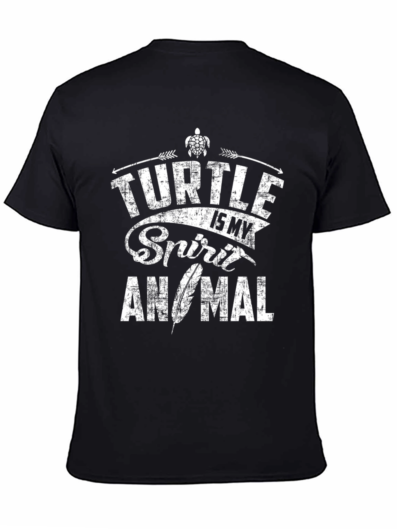 Turtle Spirit Animal Graphic T-Shirt