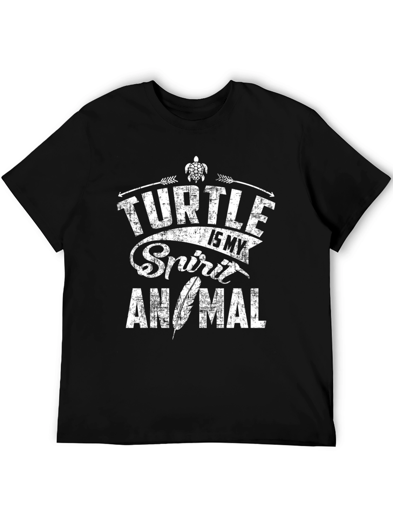 Turtle Spirit Animal Graphic T-Shirt