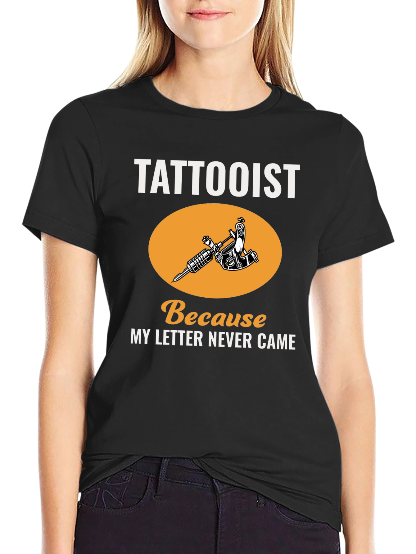Tattooist Black T-Shirt - My Letter Never Came
