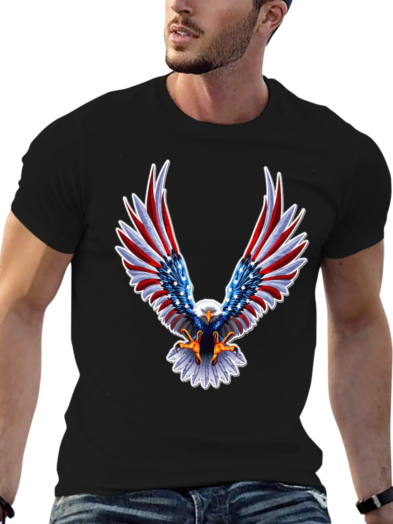 American Eagle Patriotic T-Shirt