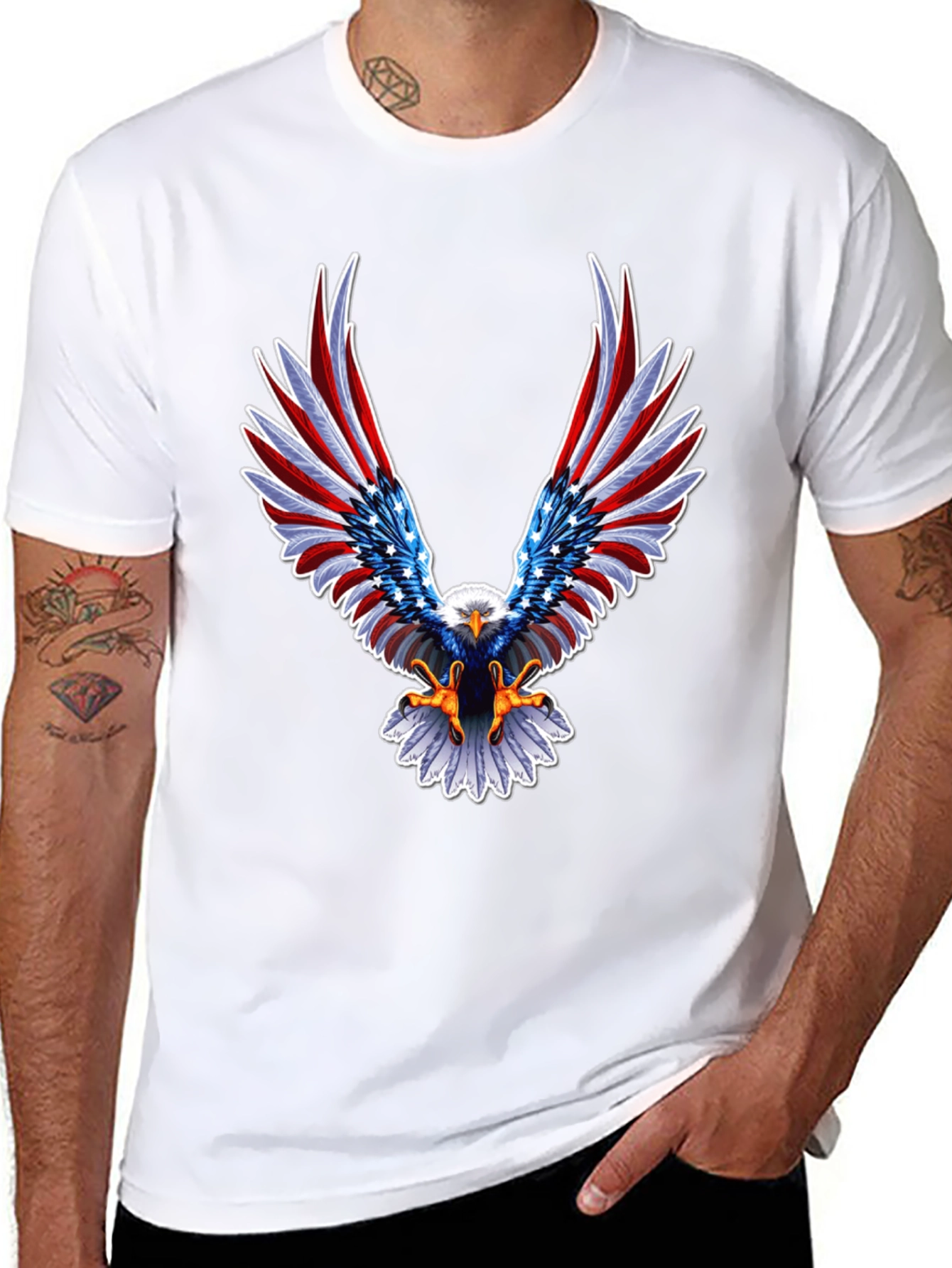 American Eagle Patriotic T-Shirt