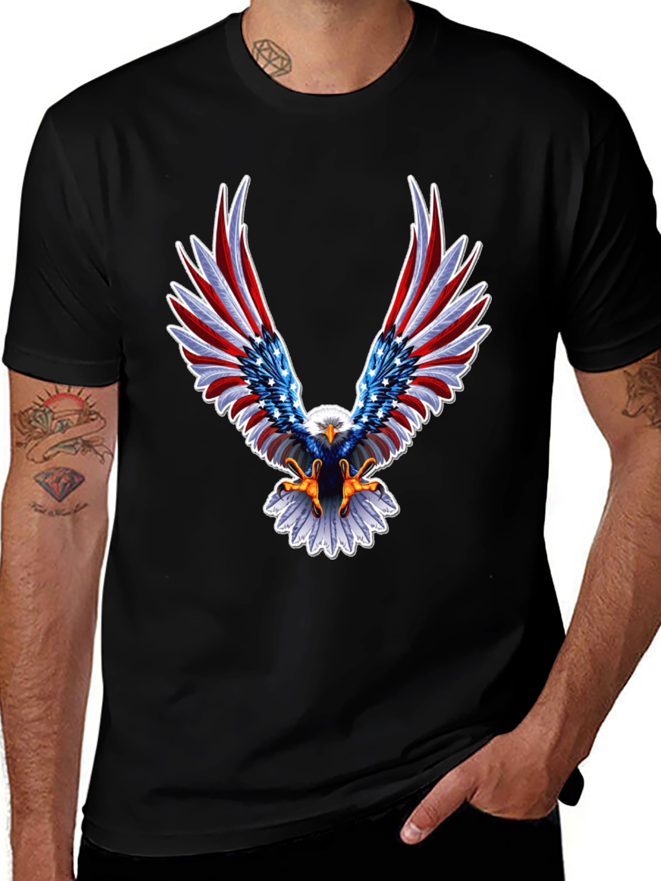 American Eagle Patriotic T-Shirt