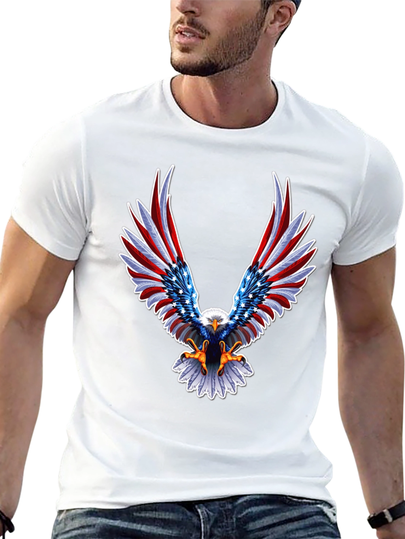 American Eagle Patriotic T-Shirt