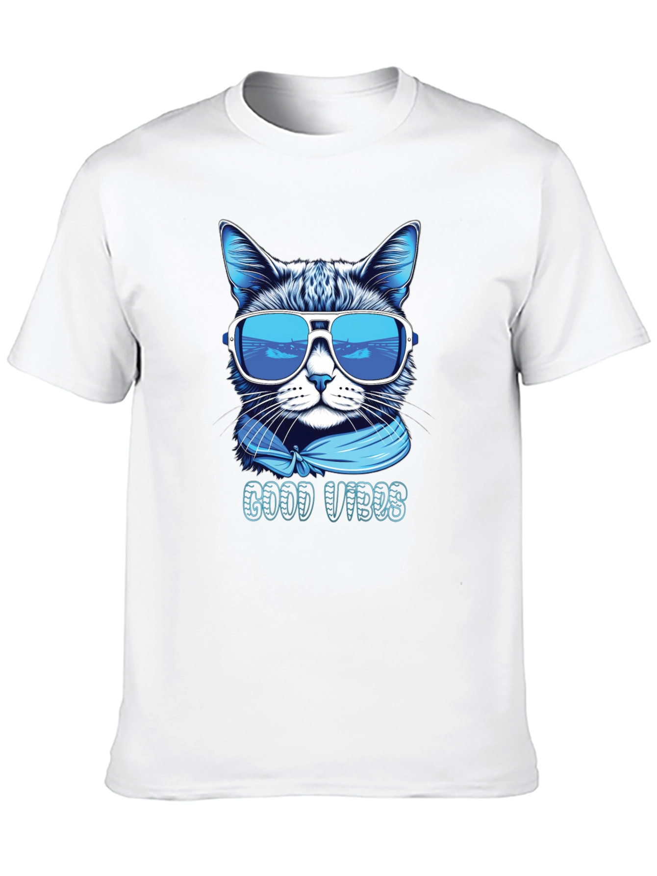 Cool Cat Good Vibes T-Shirt