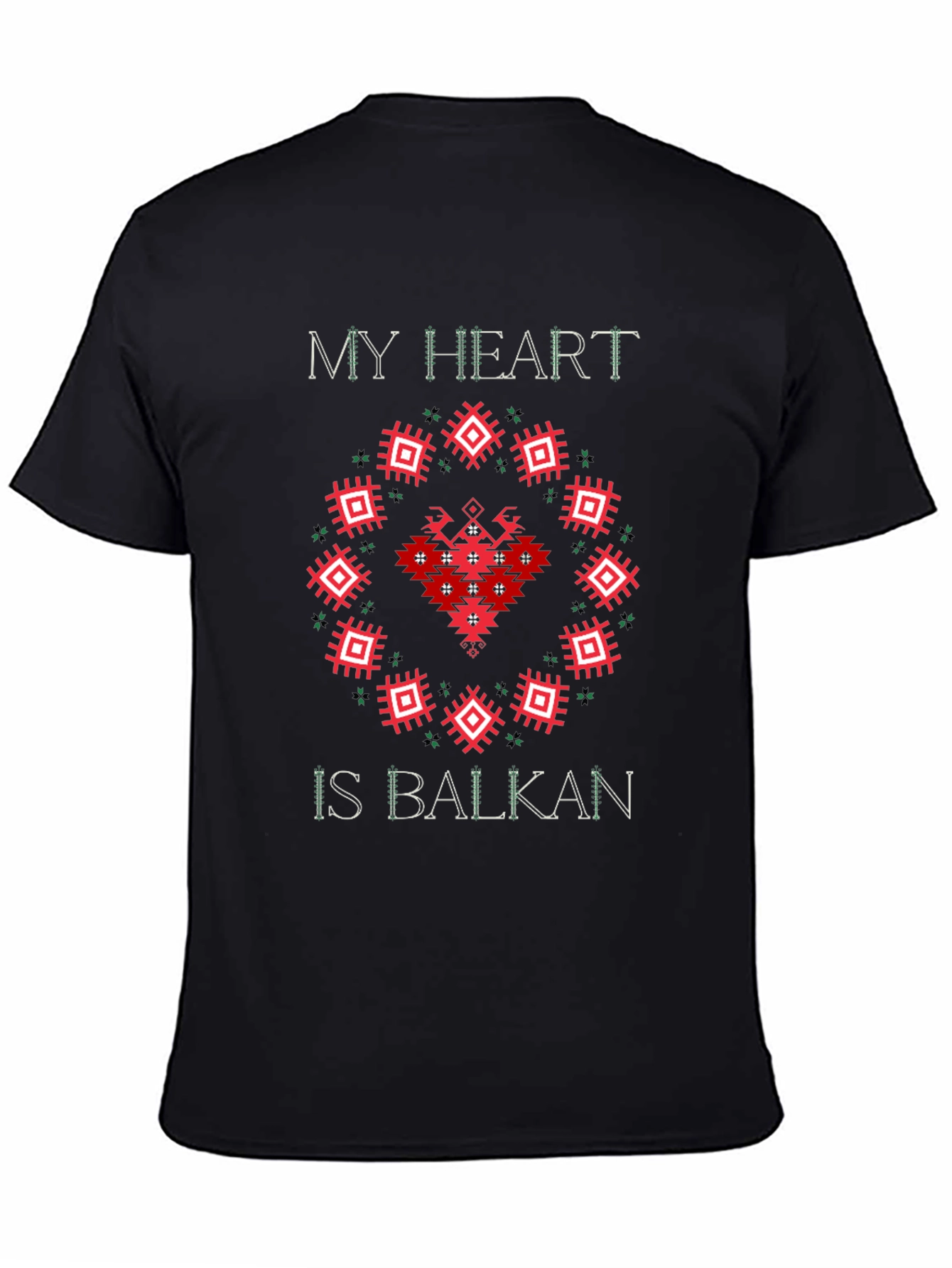 Balkan Heart T-Shirt - Cultural Pride Tee