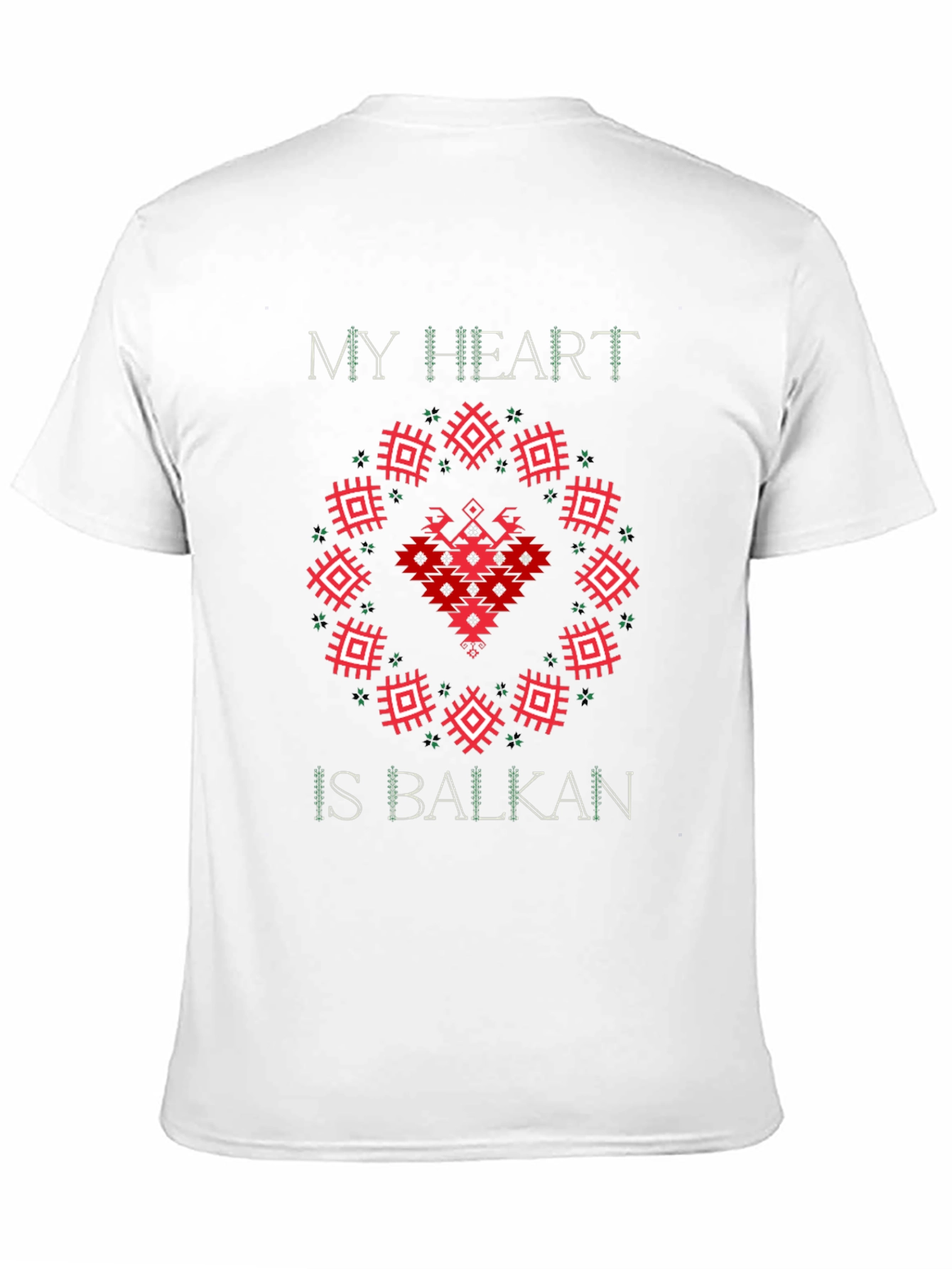 Balkan Heart T-Shirt - Cultural Pride Tee