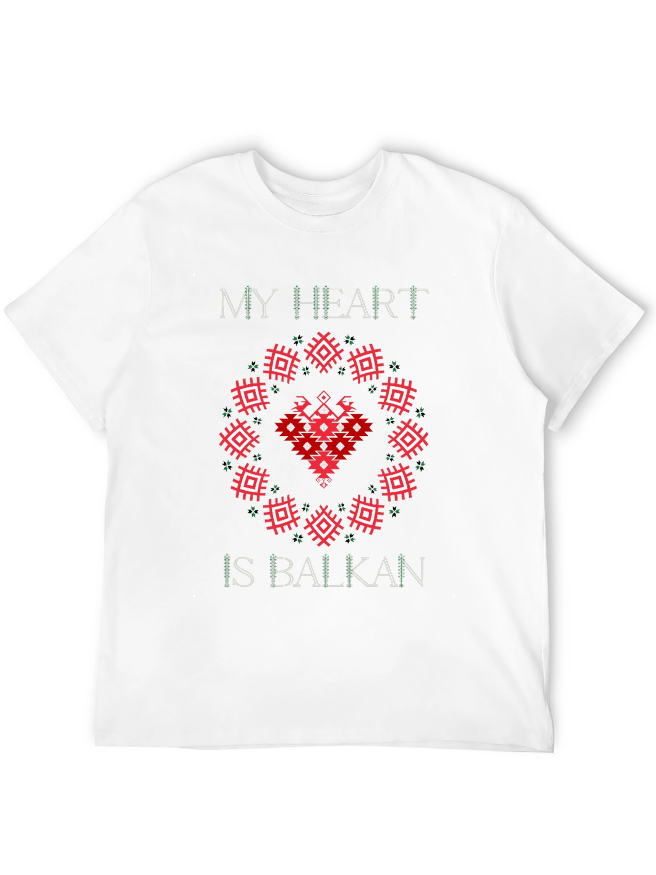 Balkan Heart T-Shirt - Cultural Pride Tee
