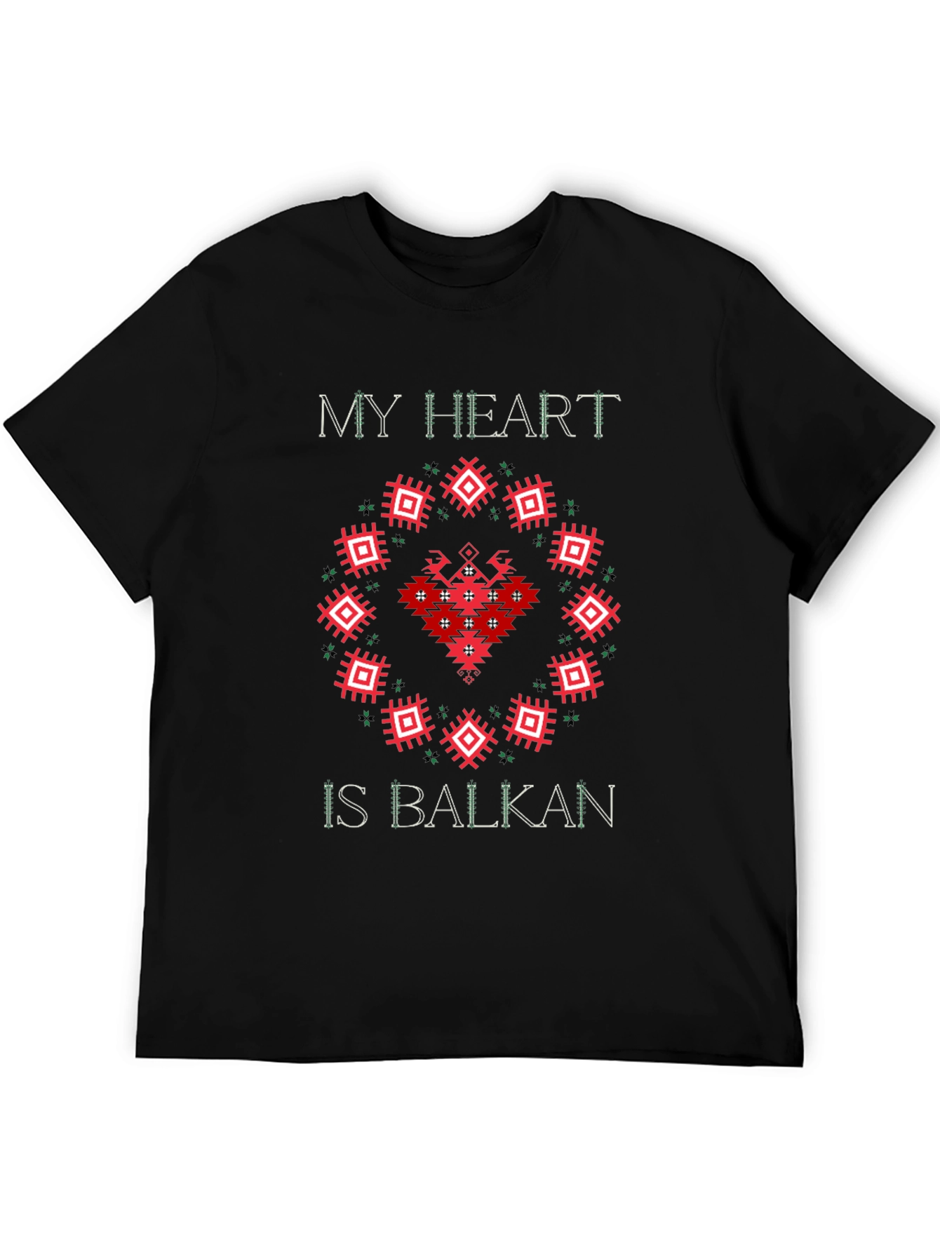 Balkan Heart T-Shirt - Cultural Pride Tee
