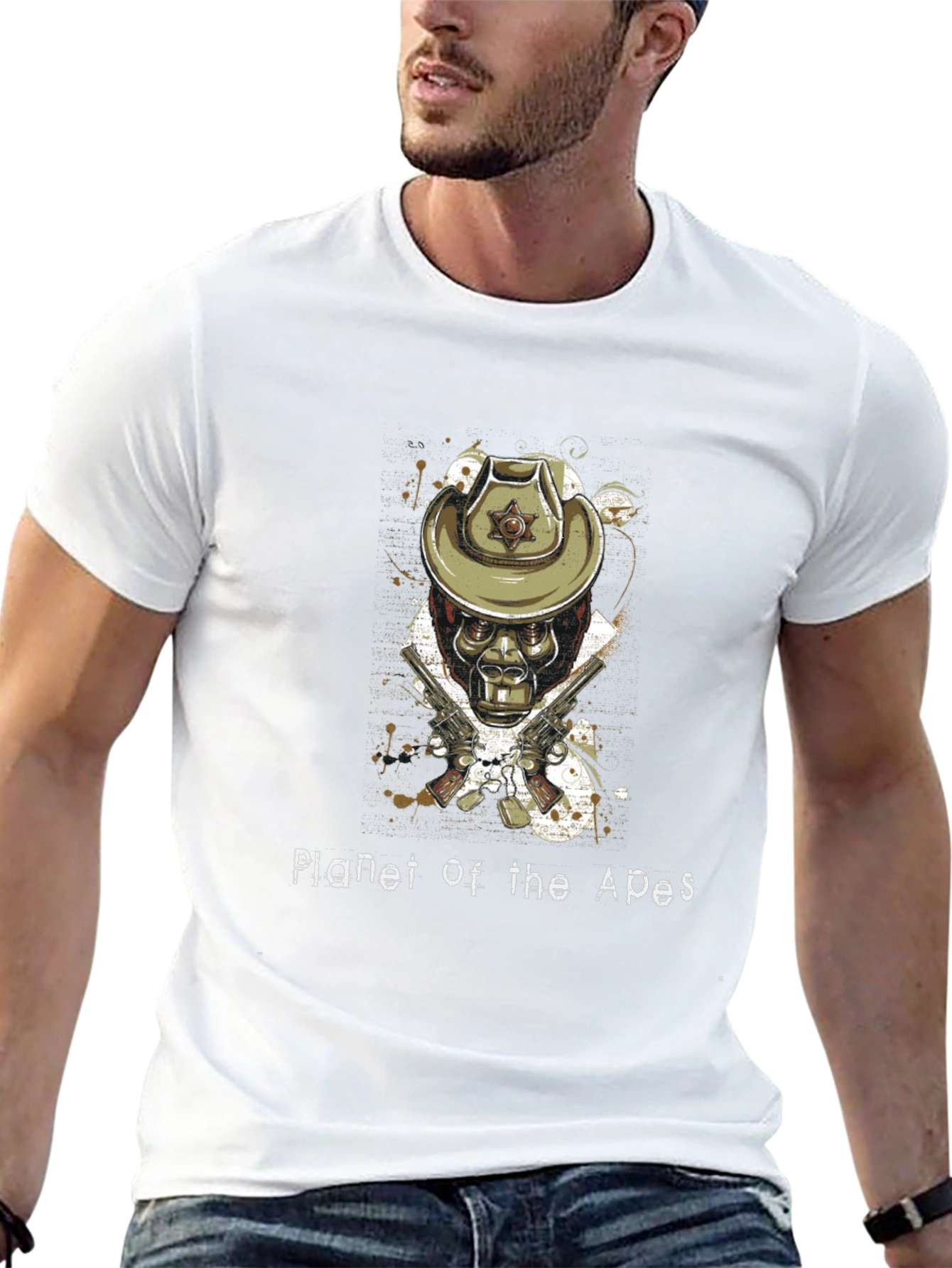 Planet of the Apes Cowboy T-Shirt