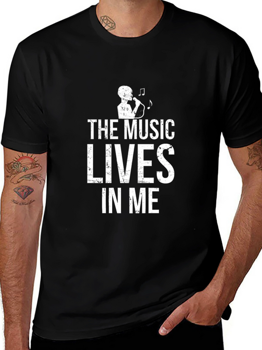 The Music Lives In Me T-Shirt