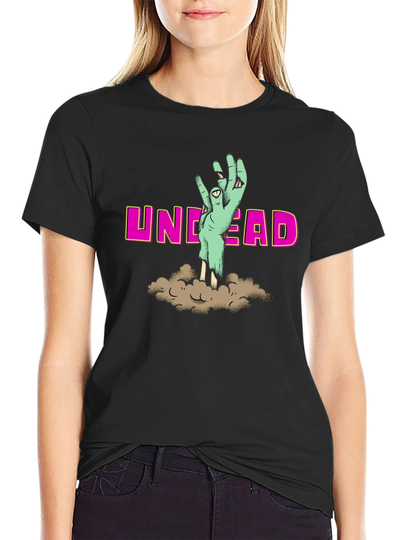 Undead Graphic Tee - Zombie Hand T-Shirt