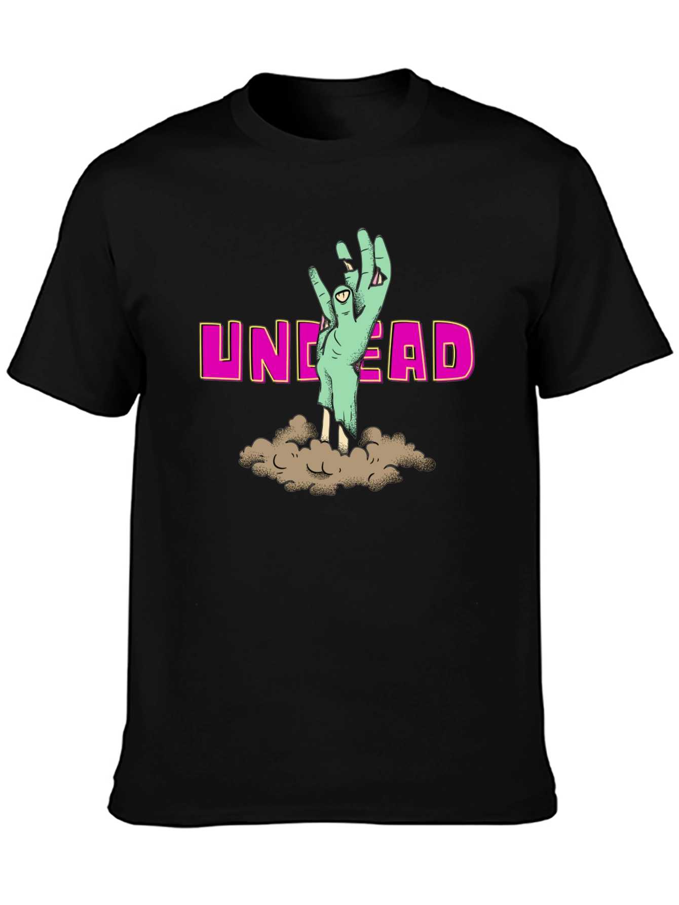 Undead Graphic Tee - Zombie Hand T-Shirt