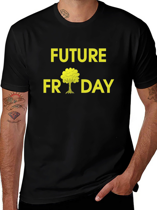 Future Friday Tree Graphic T-Shirt - Soft Cotton Tee