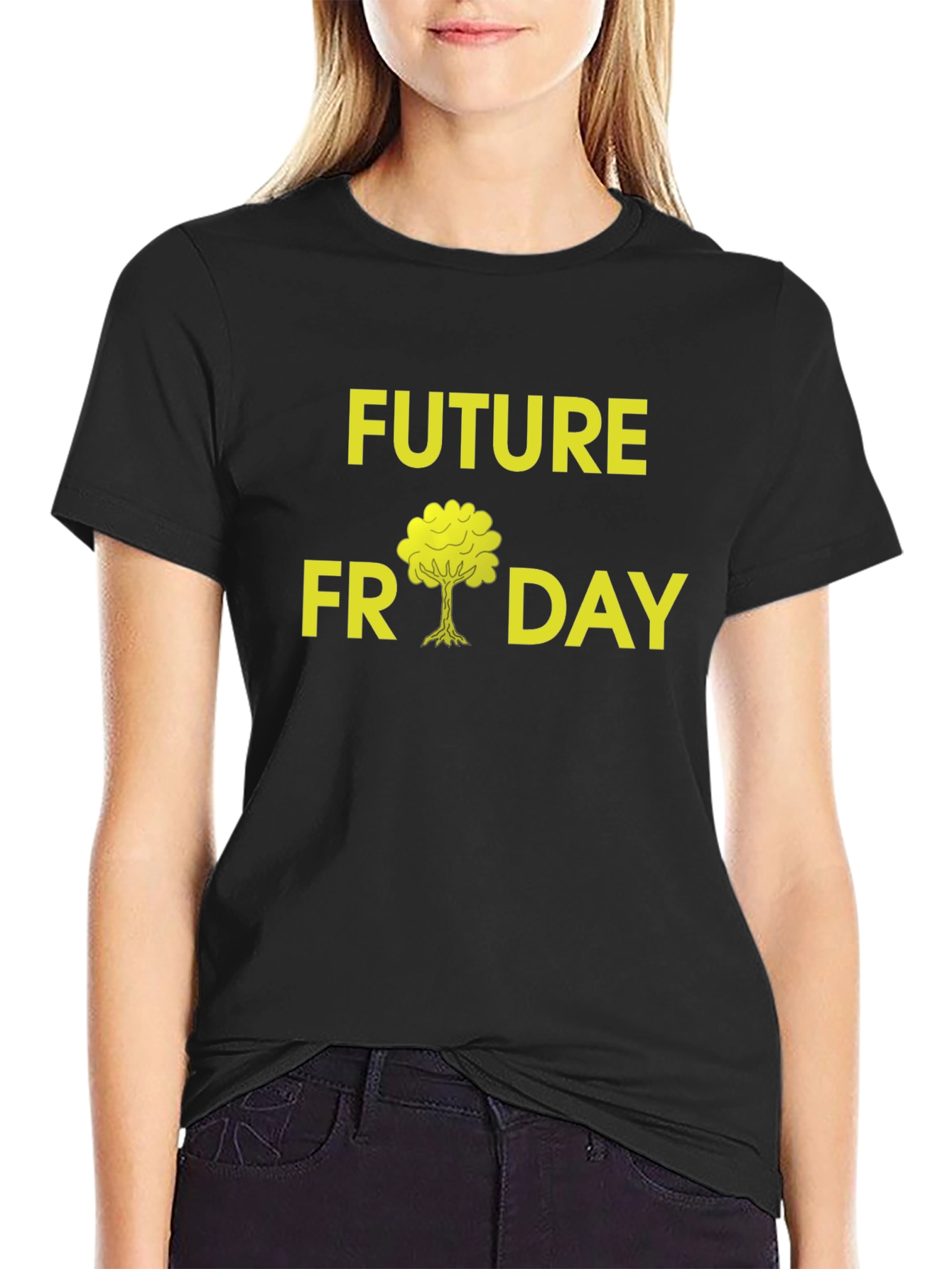 Future Friday Tree Graphic T-Shirt - Soft Cotton Tee