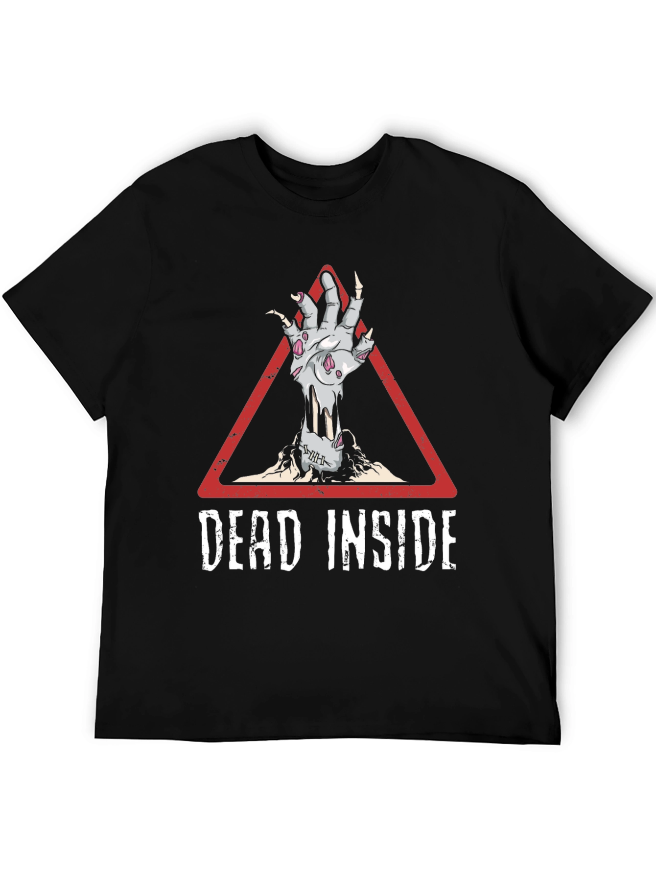 Dead Inside T-Shirt Zombie Hand Design