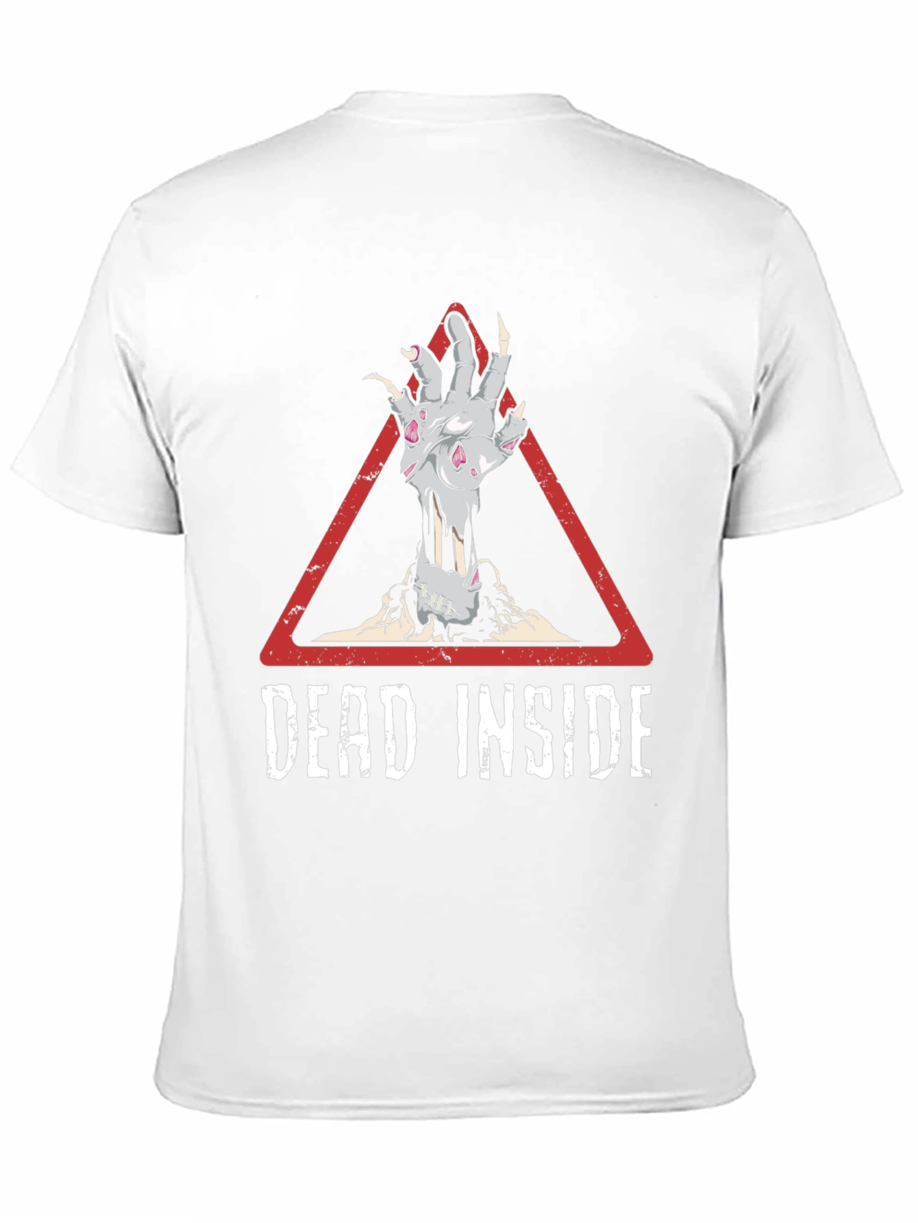Dead Inside T-Shirt Zombie Hand Design