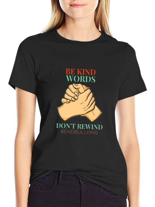 Be Kind Words T-Shirt Anti-Bullying Tee