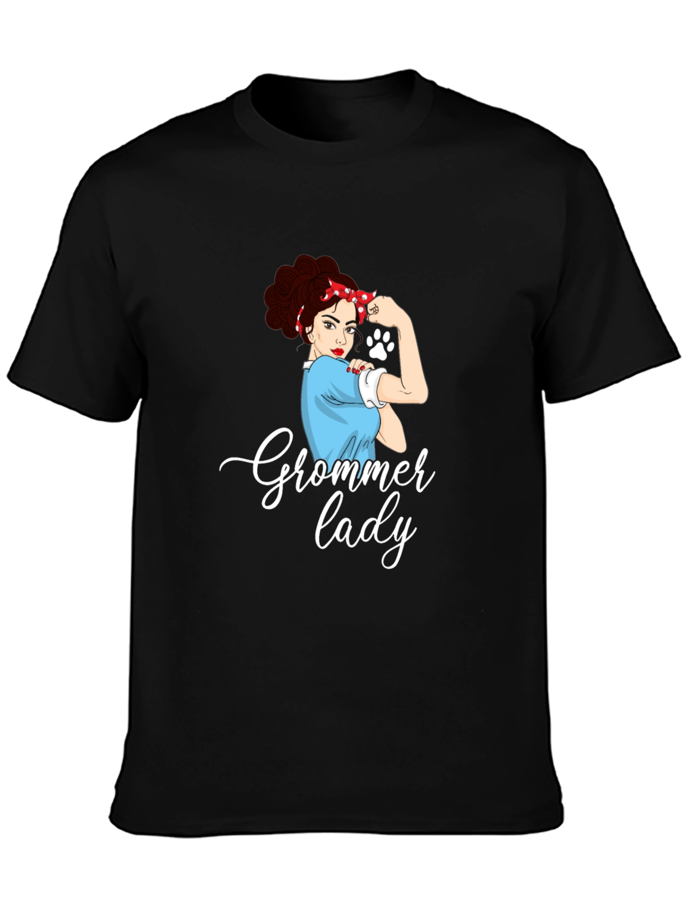 Groomer Lady T-Shirt - Empowered Pet Lovers Tee