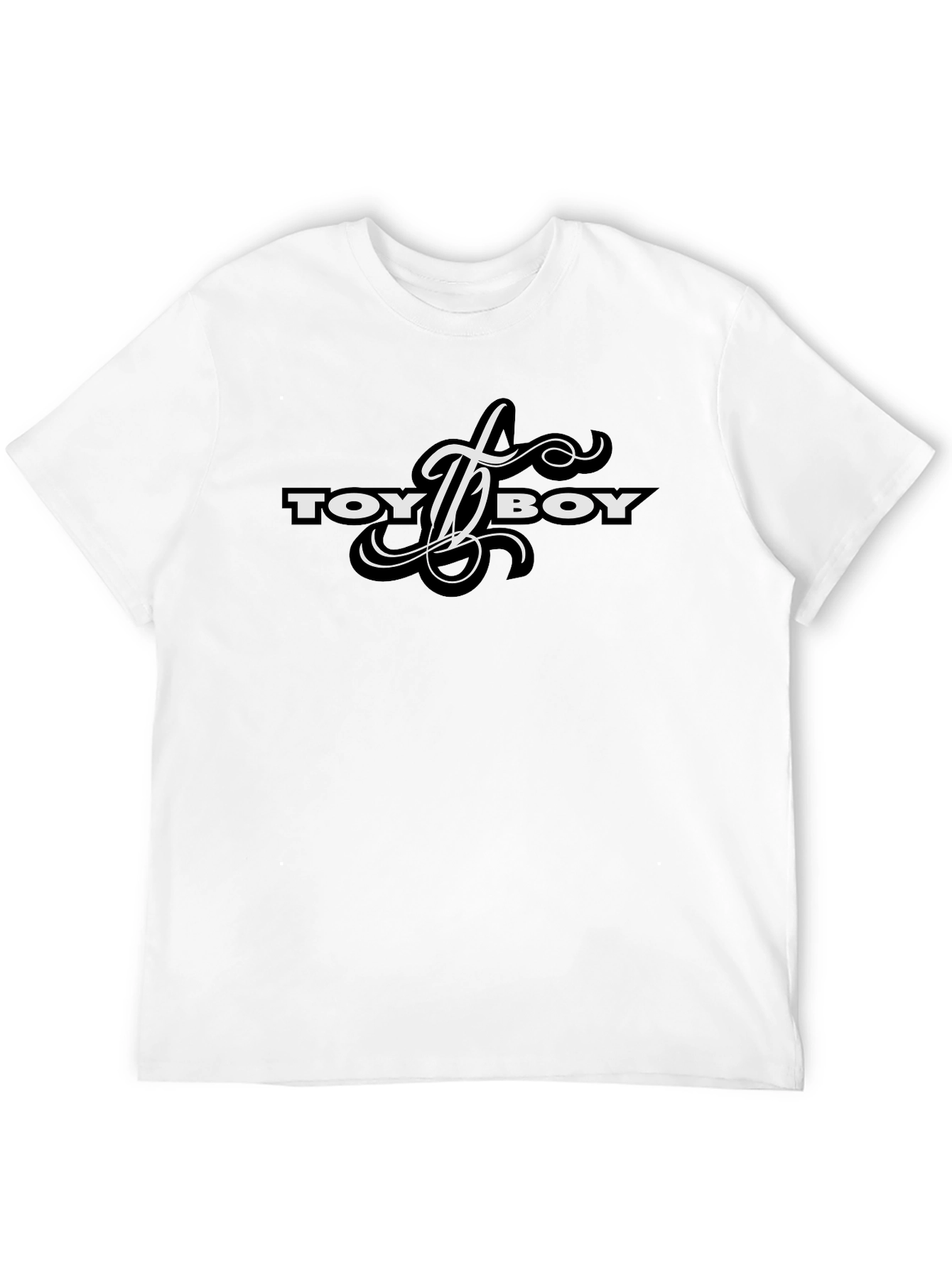 Toyboy Graphic Tee - Stylish Black Cotton T-Shirt