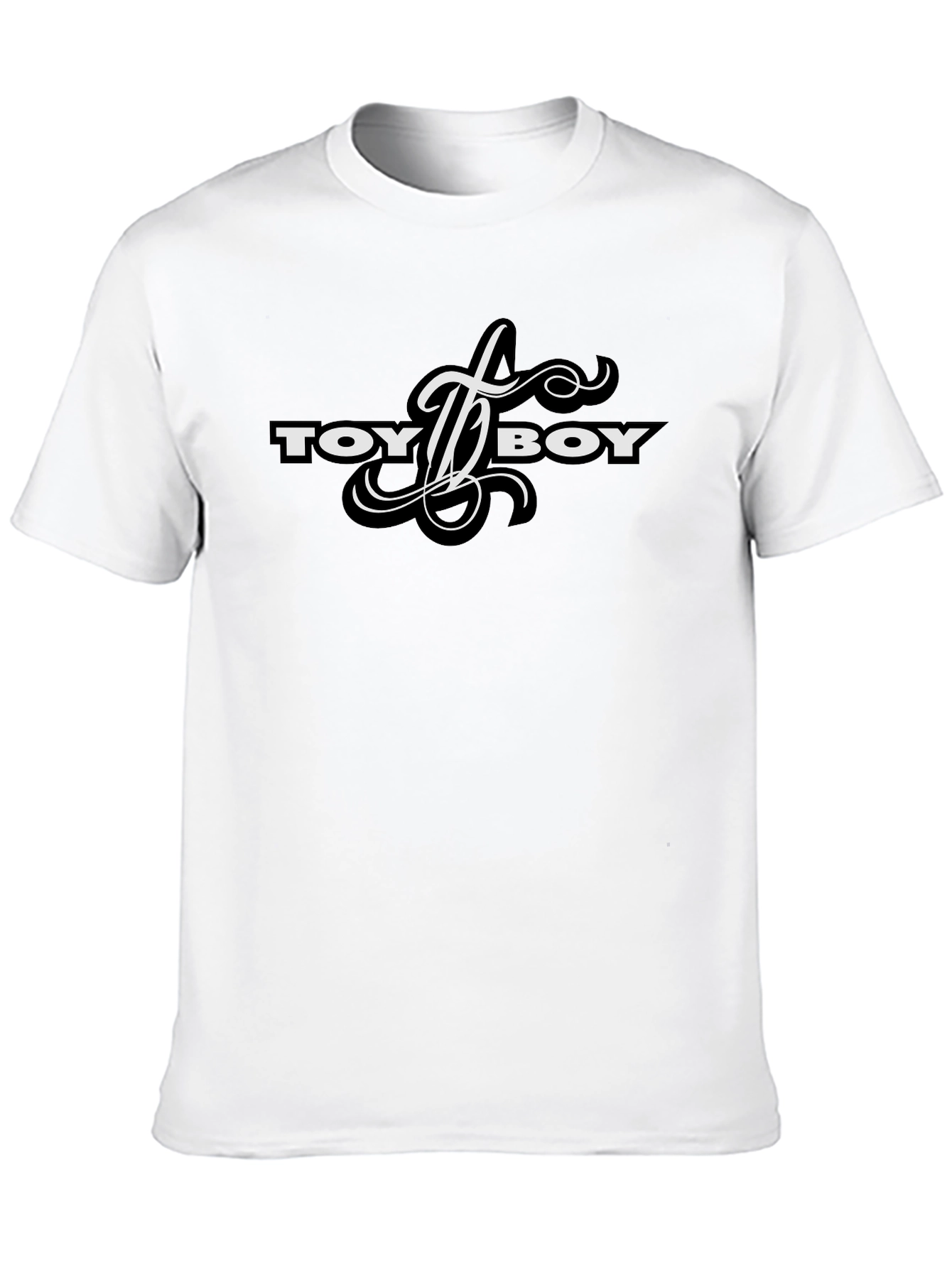 Toyboy Graphic Tee - Stylish Black Cotton T-Shirt