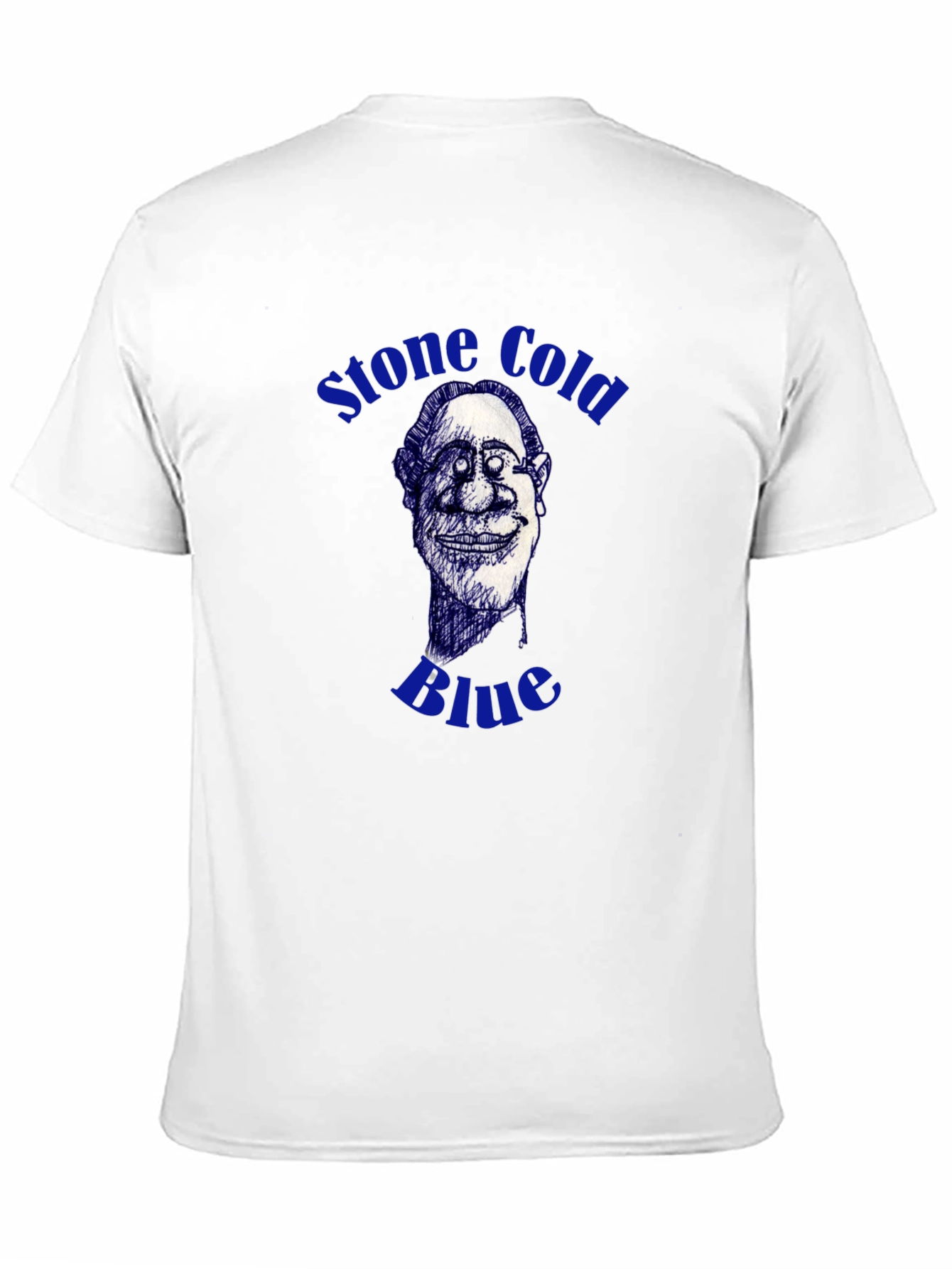 Stone Cold Blue Graphic T-Shirt