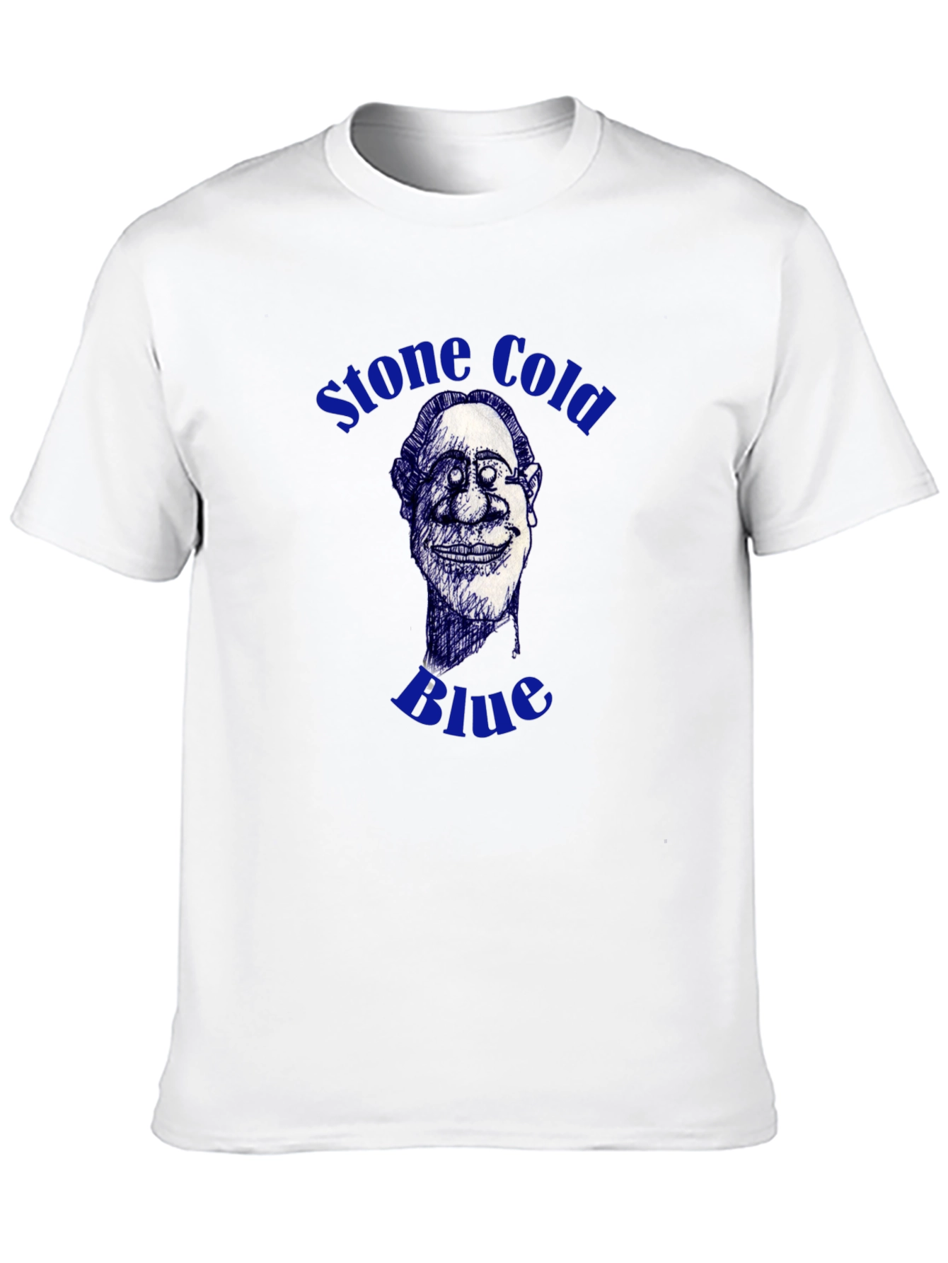 Stone Cold Blue Graphic T-Shirt