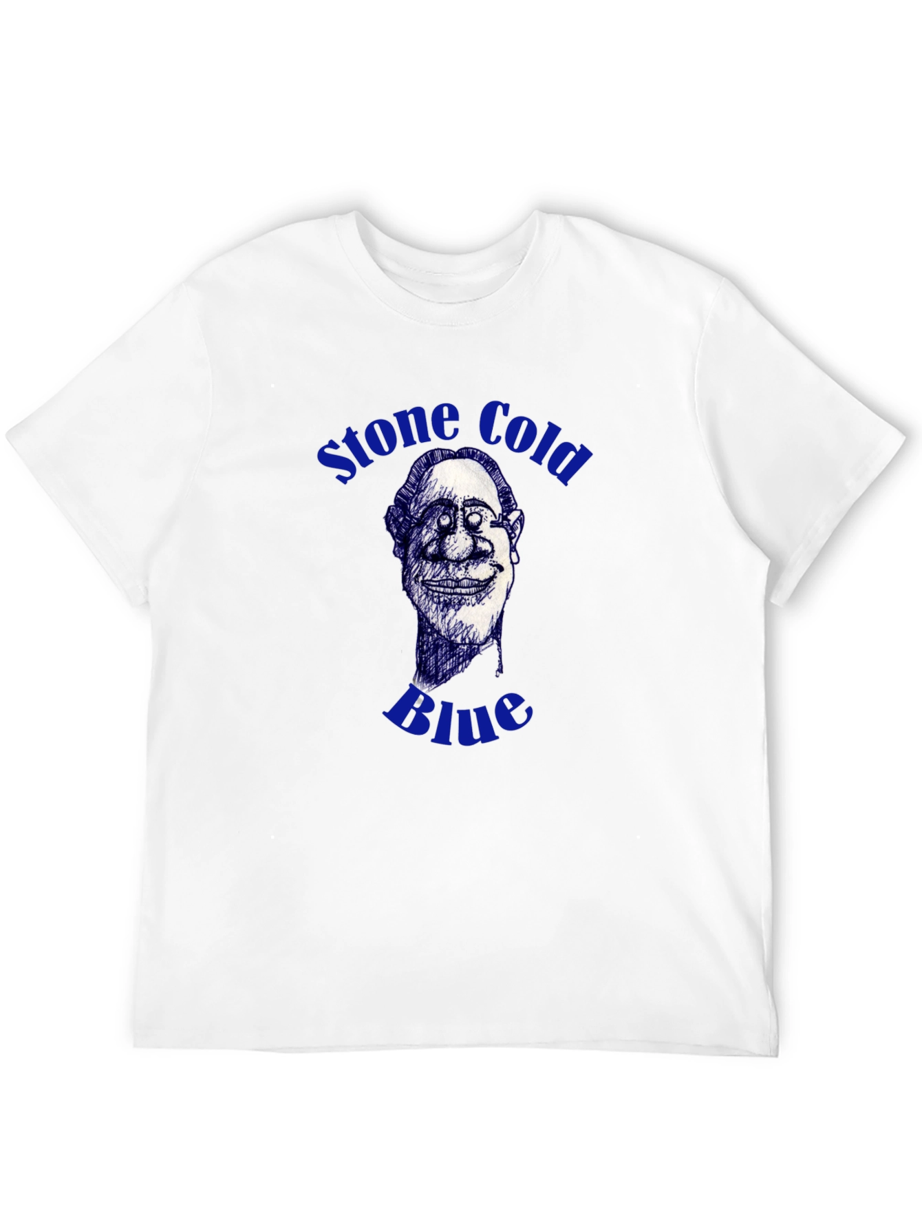 Stone Cold Blue Graphic T-Shirt