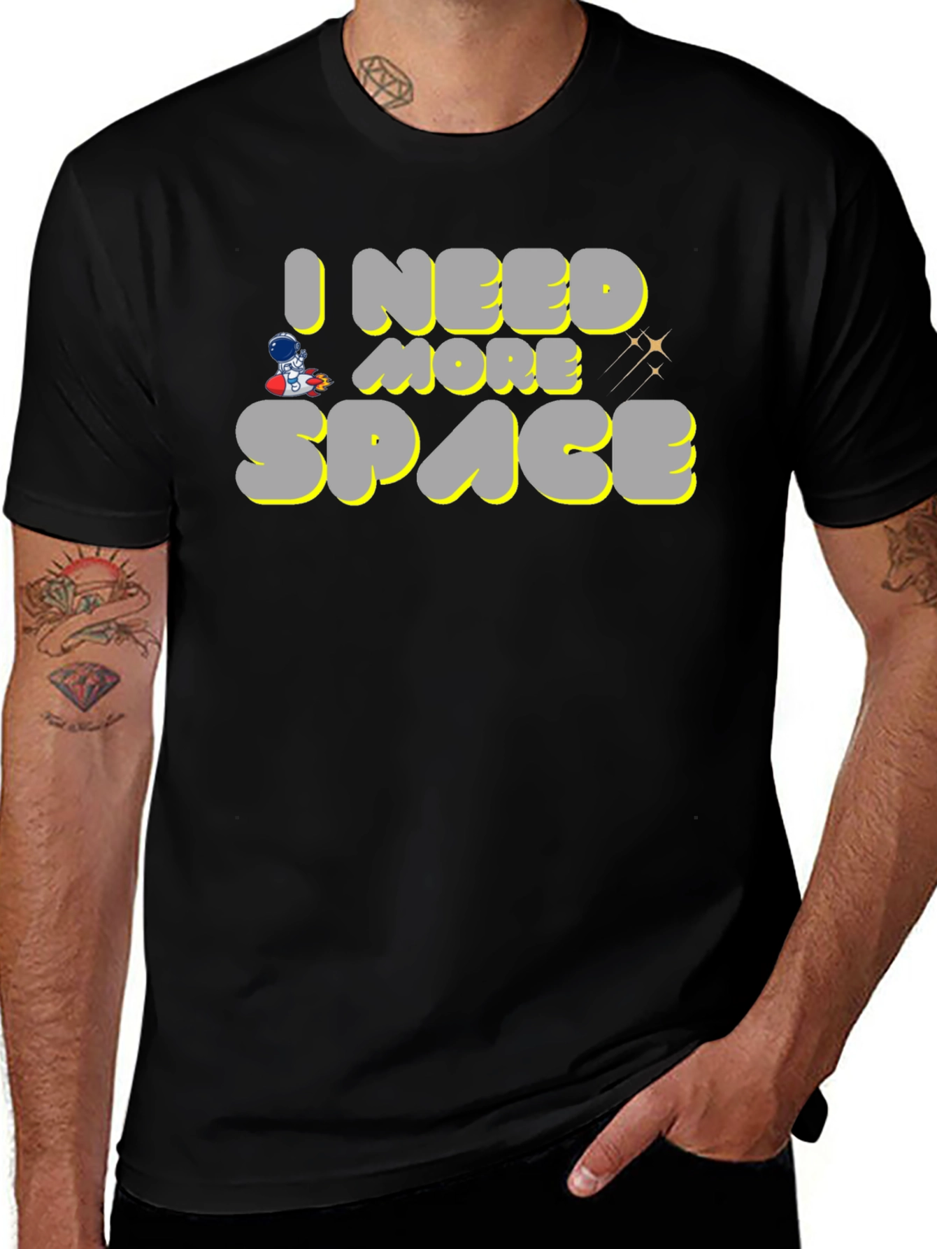 I Need More Space Graphic T-Shirt