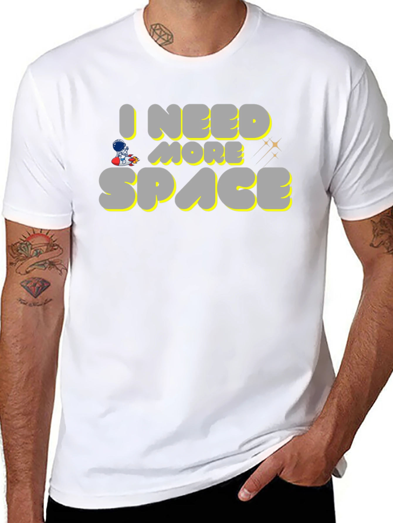 I Need More Space Graphic T-Shirt