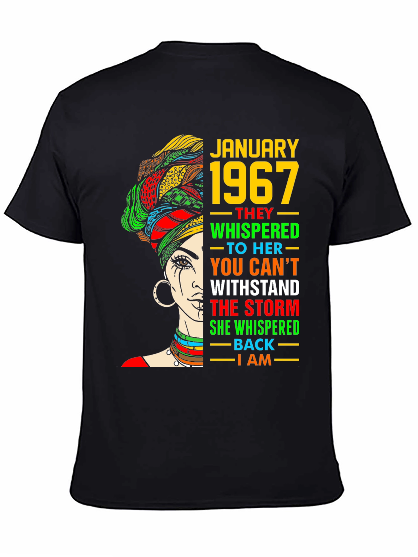 January 1967 Black History T-Shirt