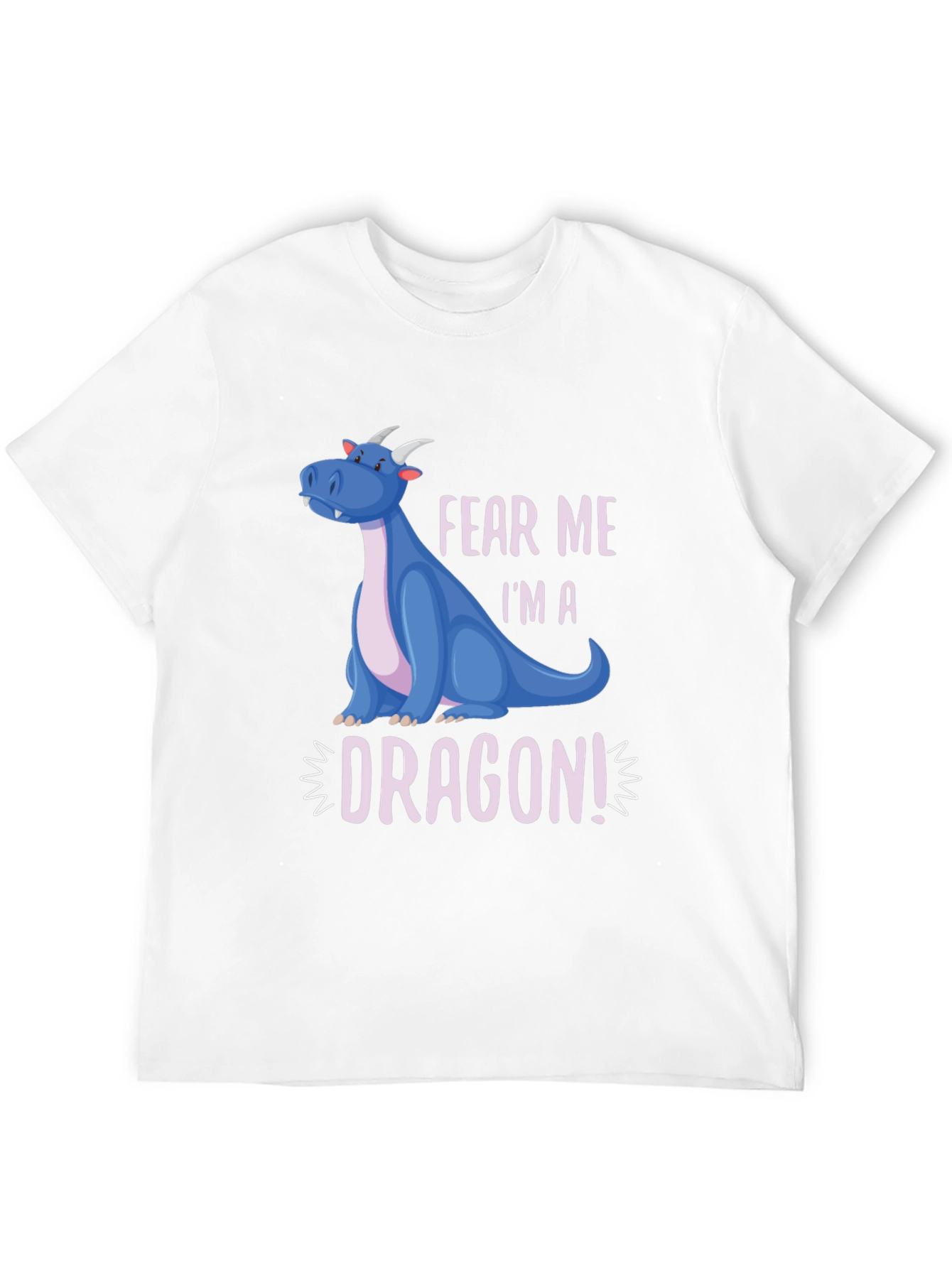 Fear Me Im A Dragon! Graphic Tee