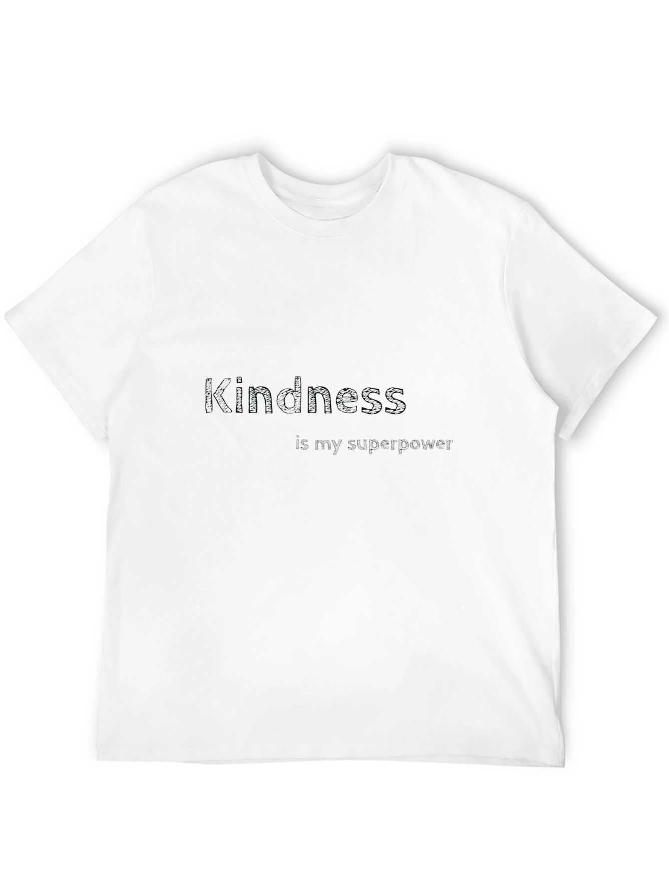Kindness is My Superpower Black T-Shirt