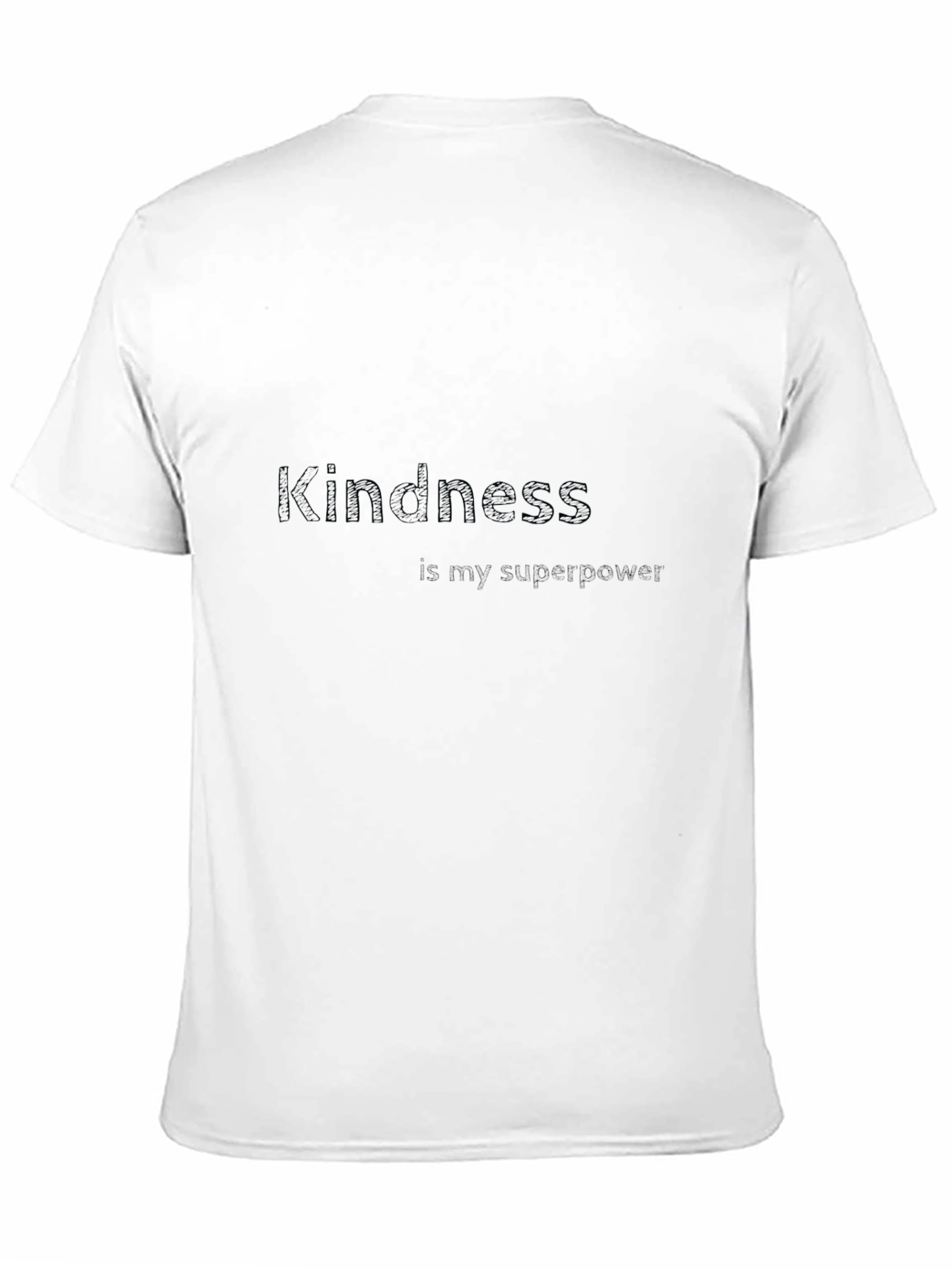 Kindness is My Superpower Black T-Shirt