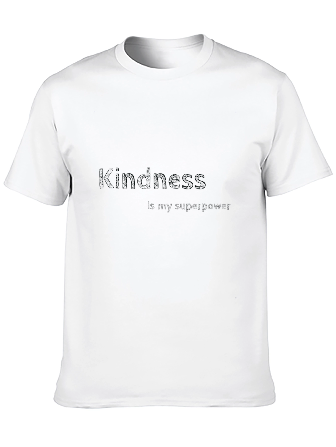 Kindness is My Superpower Black T-Shirt