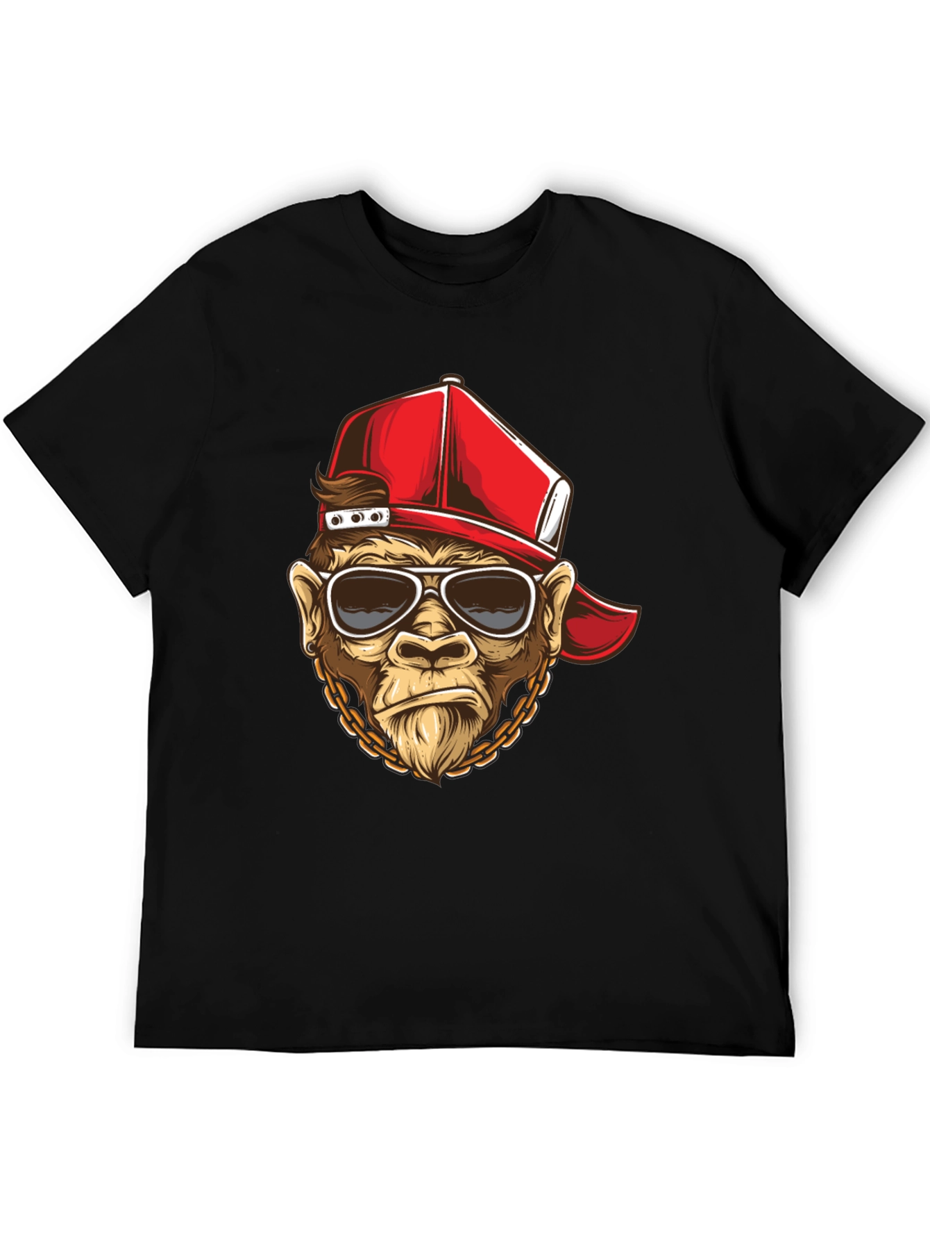 Cool Monkey Graphic T-Shirt