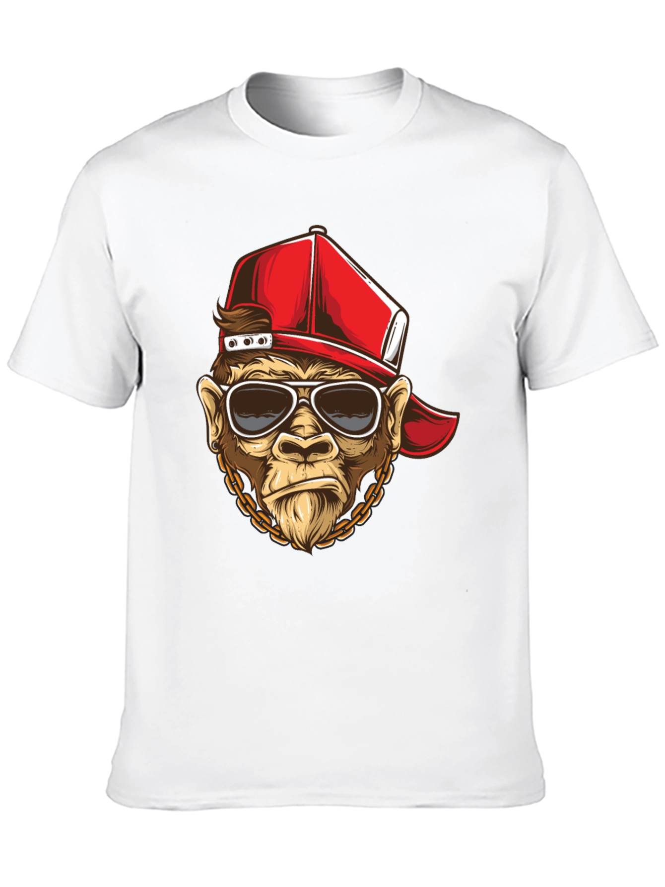 Cool Monkey Graphic T-Shirt