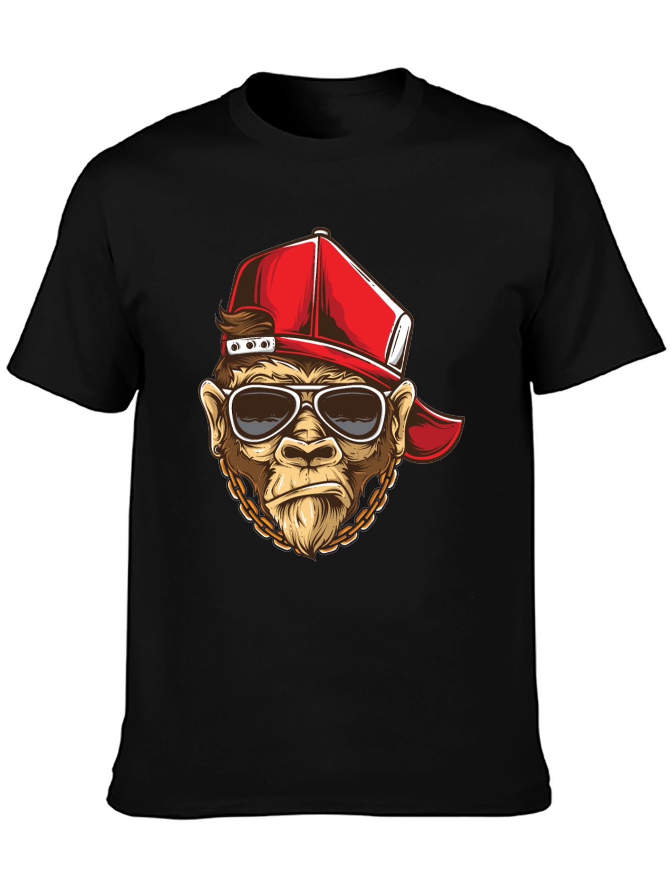 Cool Monkey Graphic T-Shirt