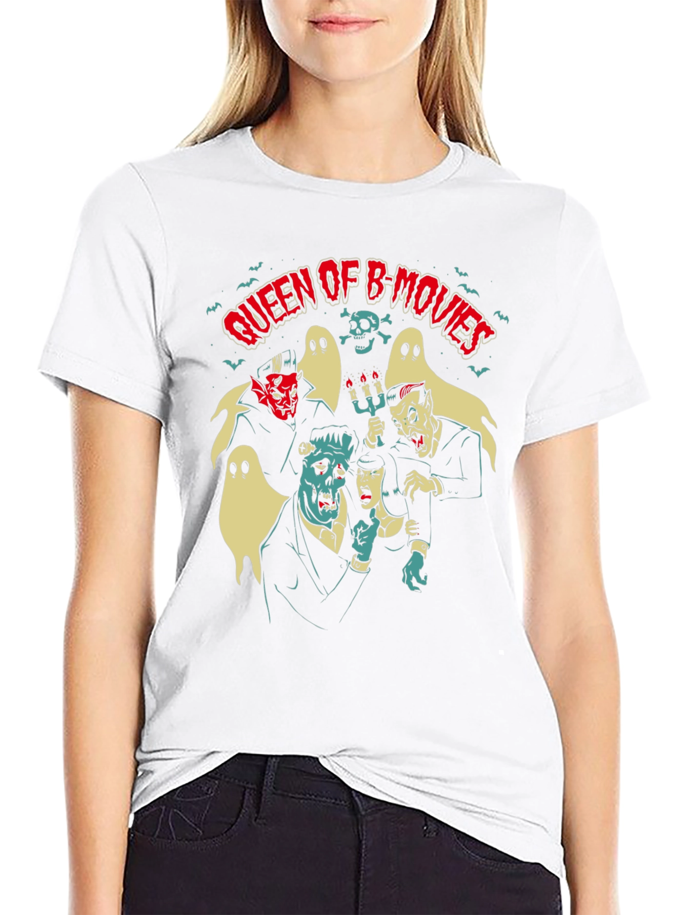 Queen of B-Movies Graphic Tee